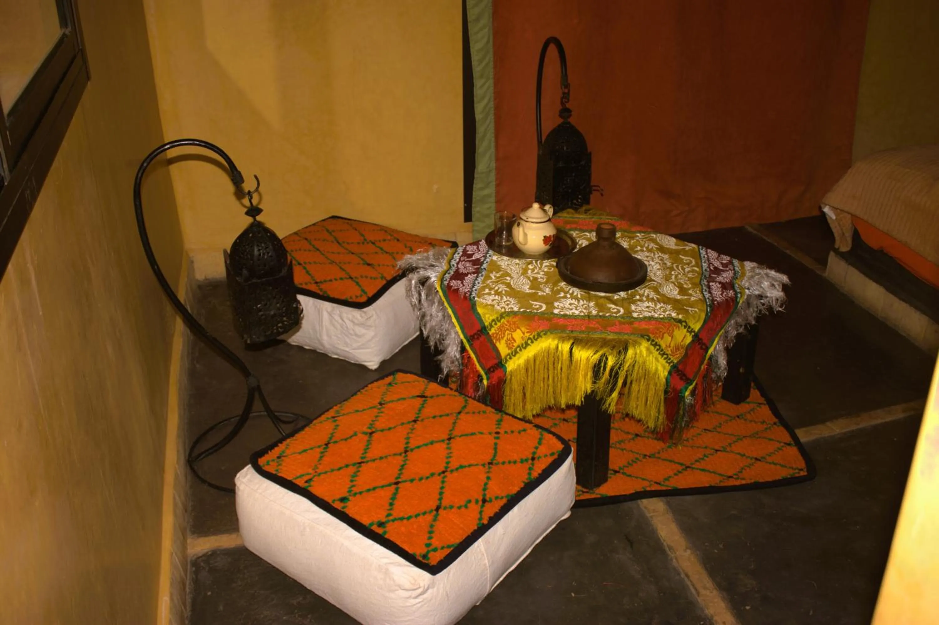 Seating area in Atlas Tigmi