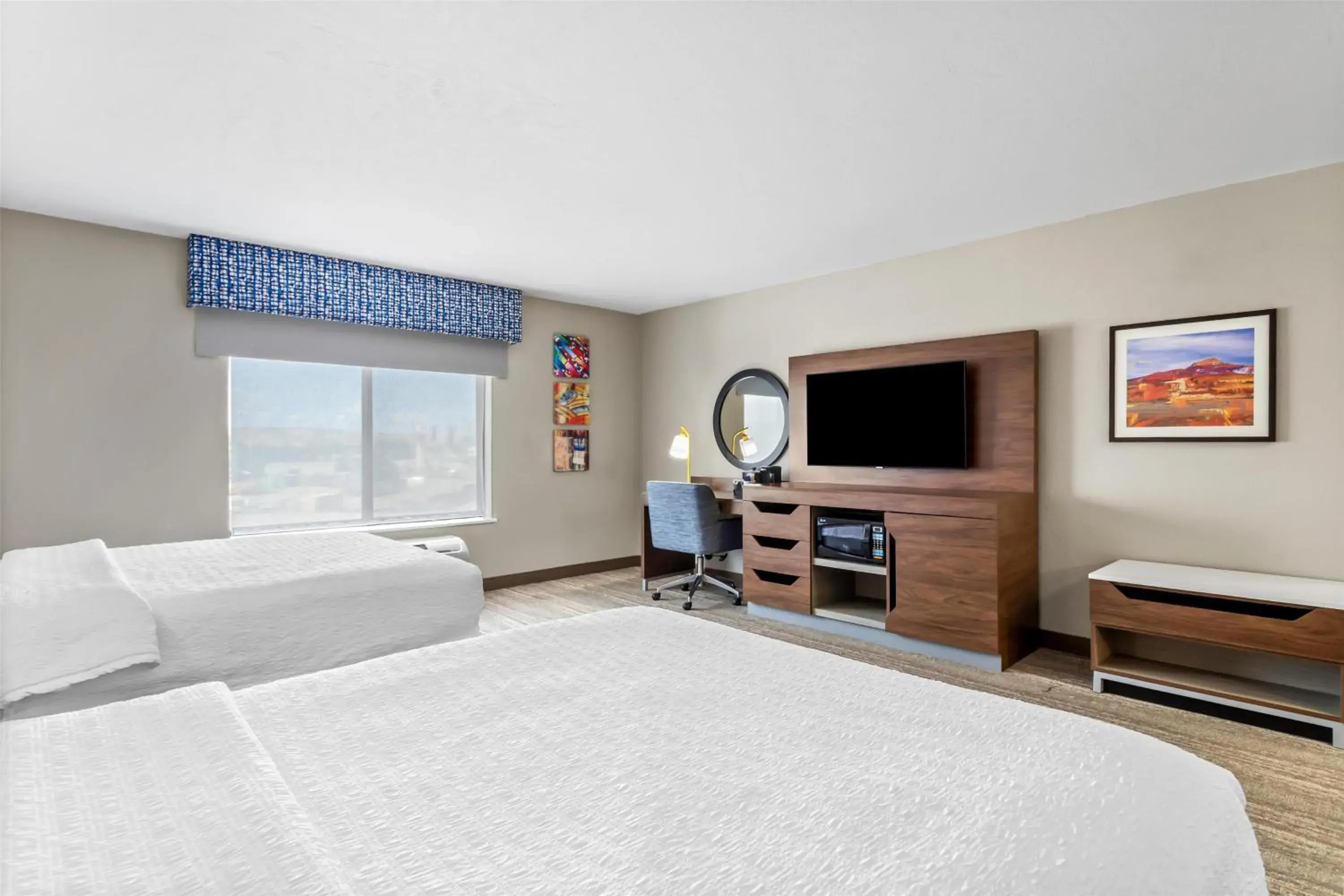 Bed in Hampton Inn & Suites Farmington Bed in Hampton Inn & Suites Farmington