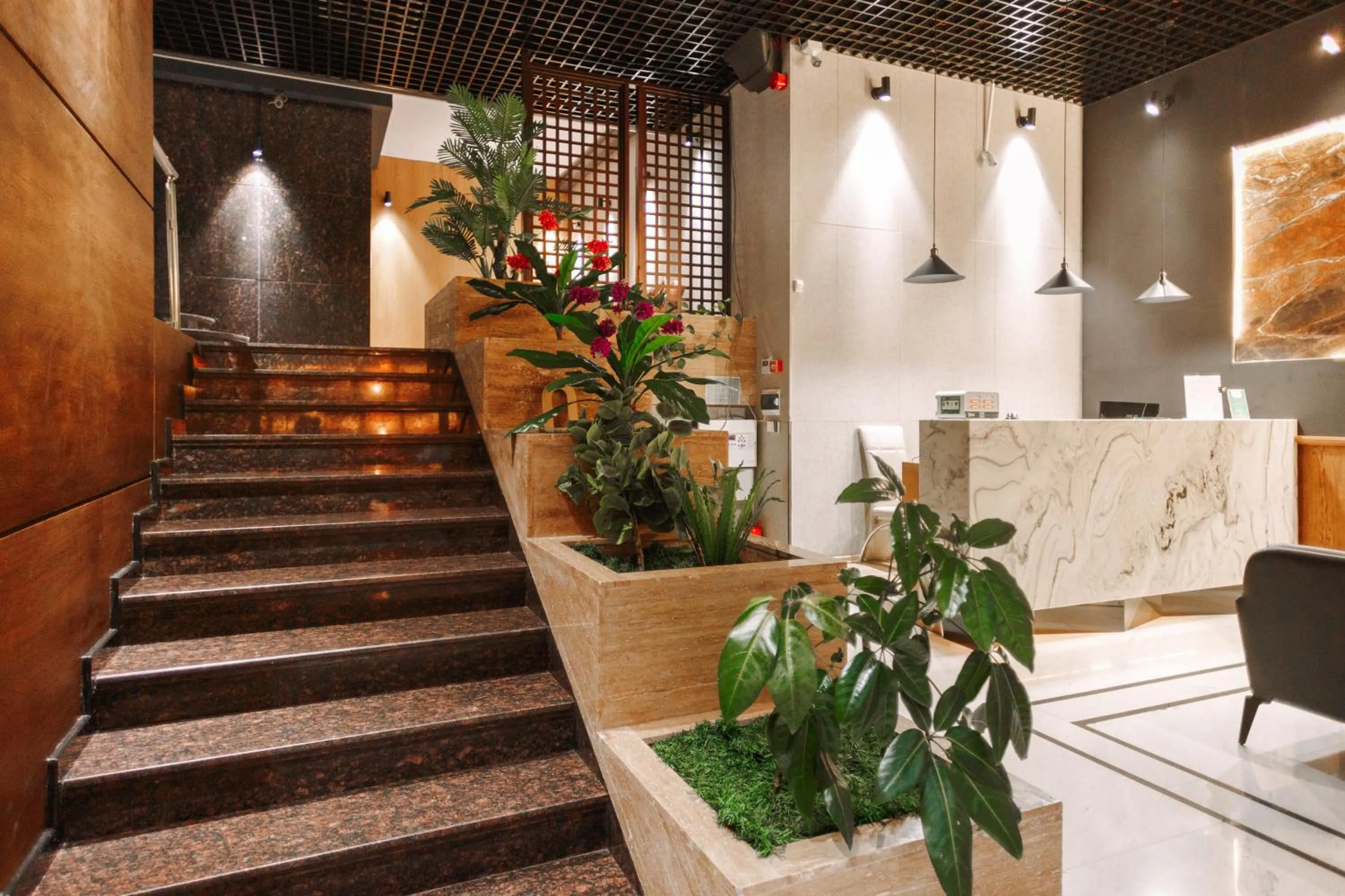 Lobby or reception in Bel Mare Boutique Hotel