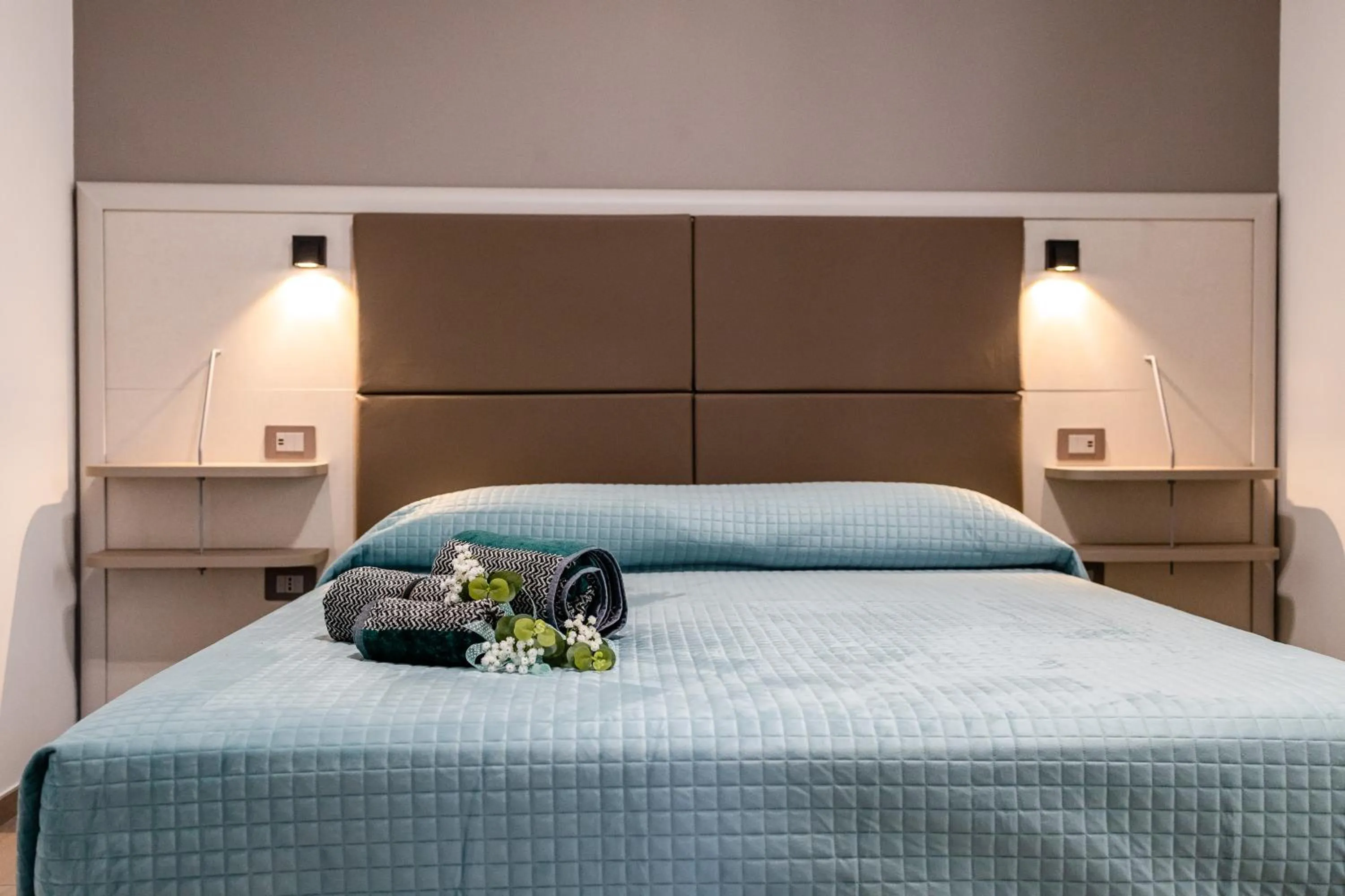 Bedroom, Bed in La Collina di Montegrappa - Suites with Heated Private Pool - Suites with Shared Pool