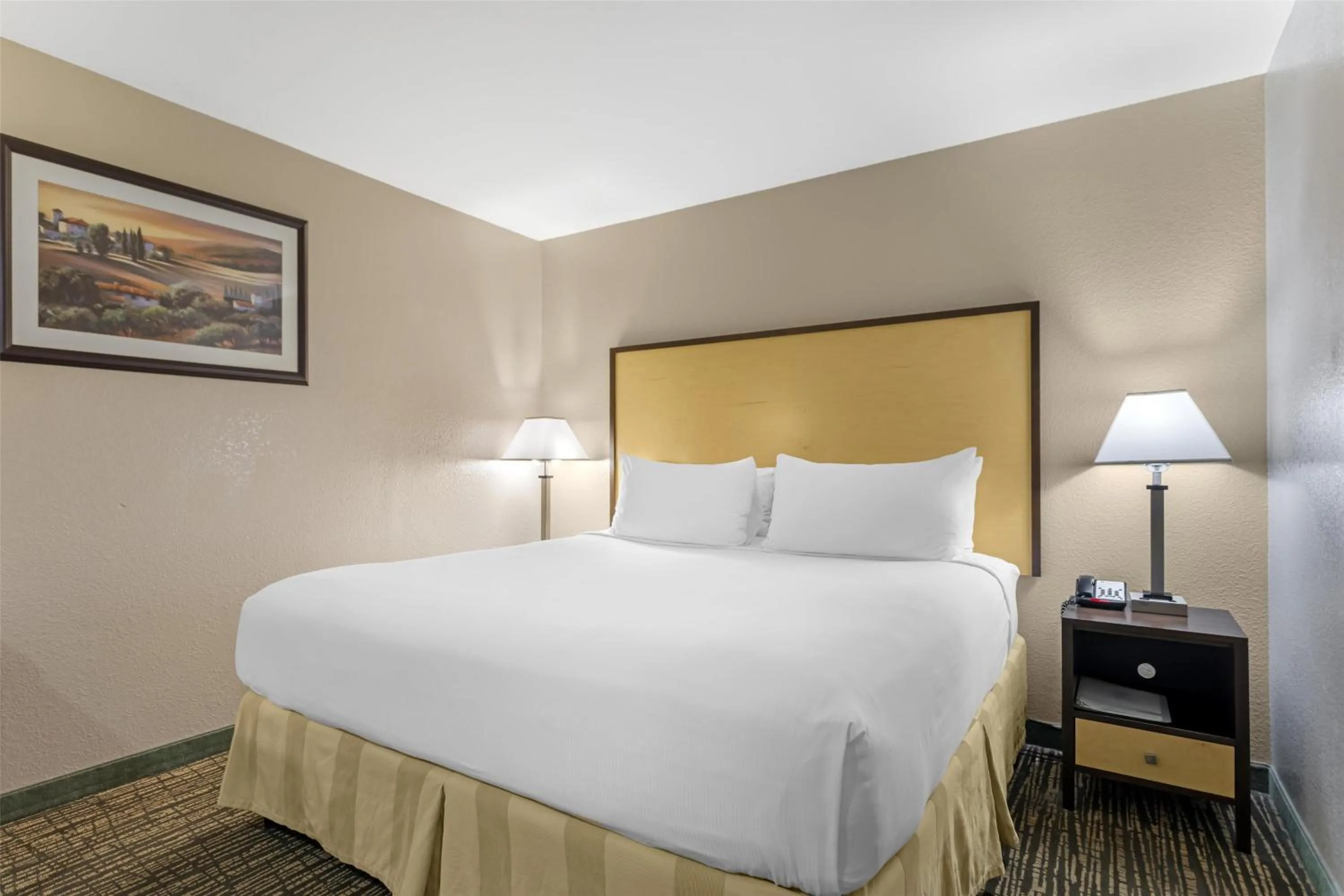 Bedroom, Bed in Best Western Petaluma Inn