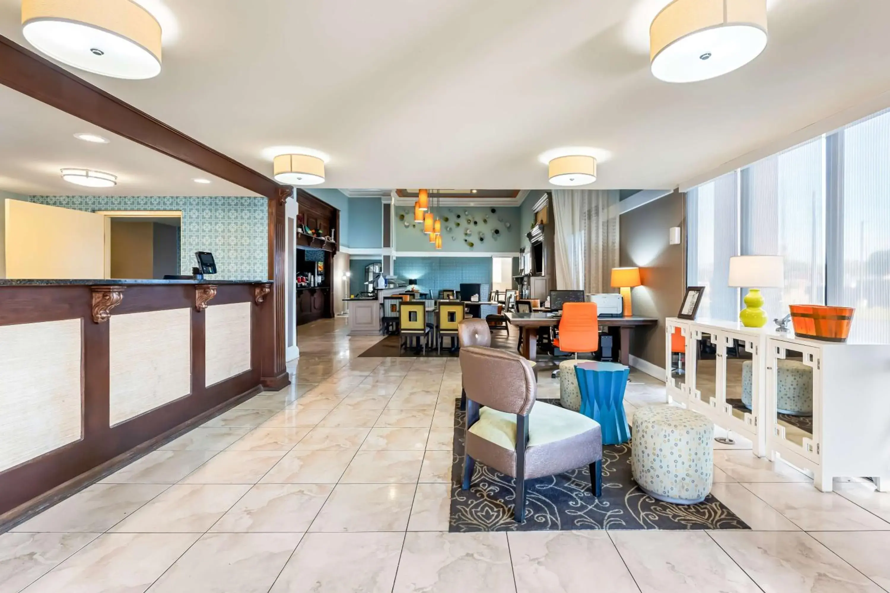 Lobby or reception in Best Western Executive Suites Lobby or reception in Best Western Executive Suites