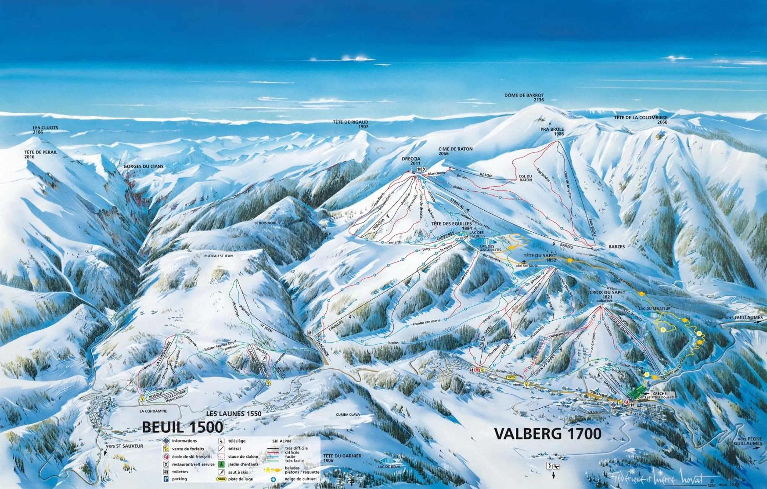 Area and facilities in Adonis Le Chastellan