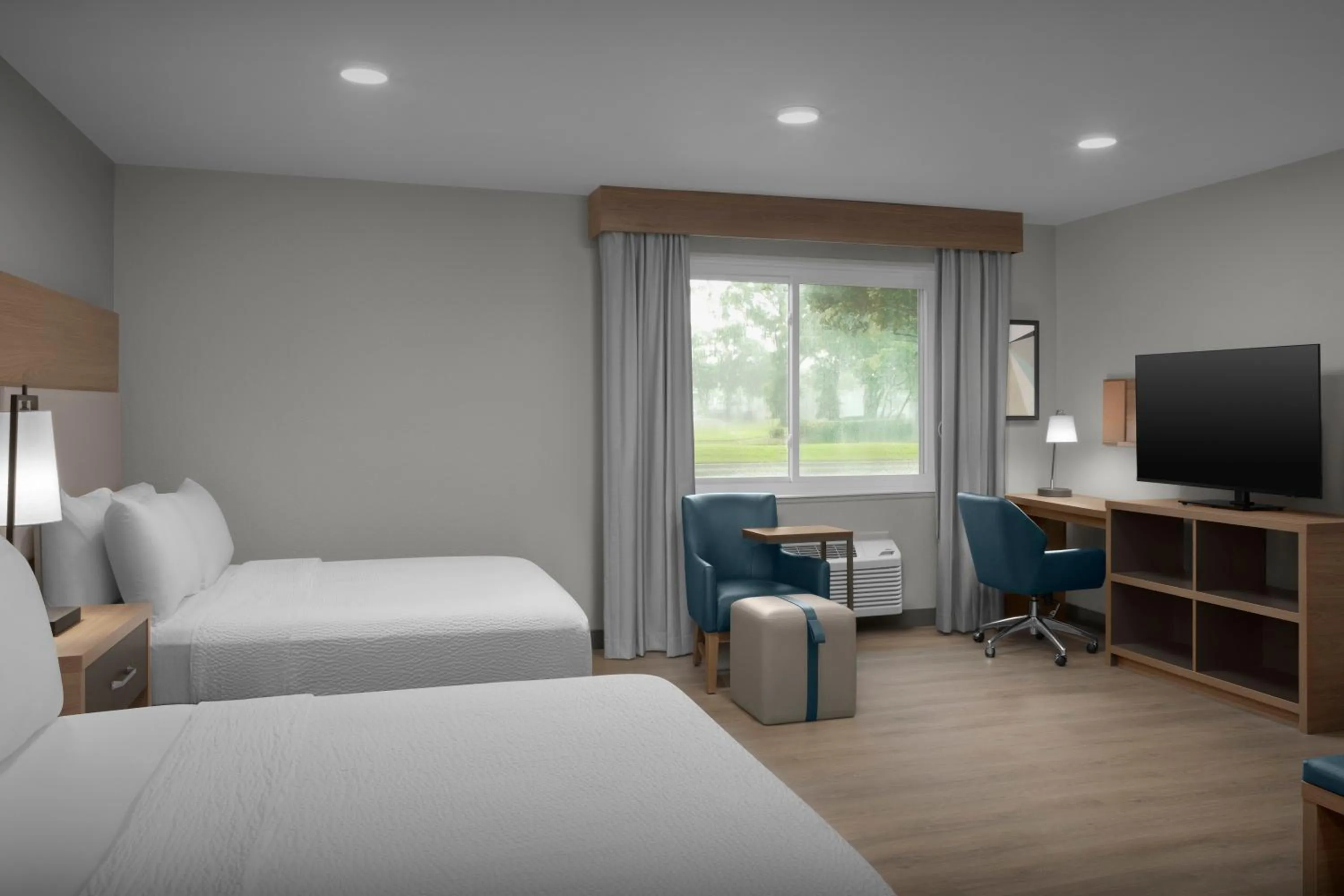 Bedroom, Bed in Candlewood Suites Jacksonville Southpoint