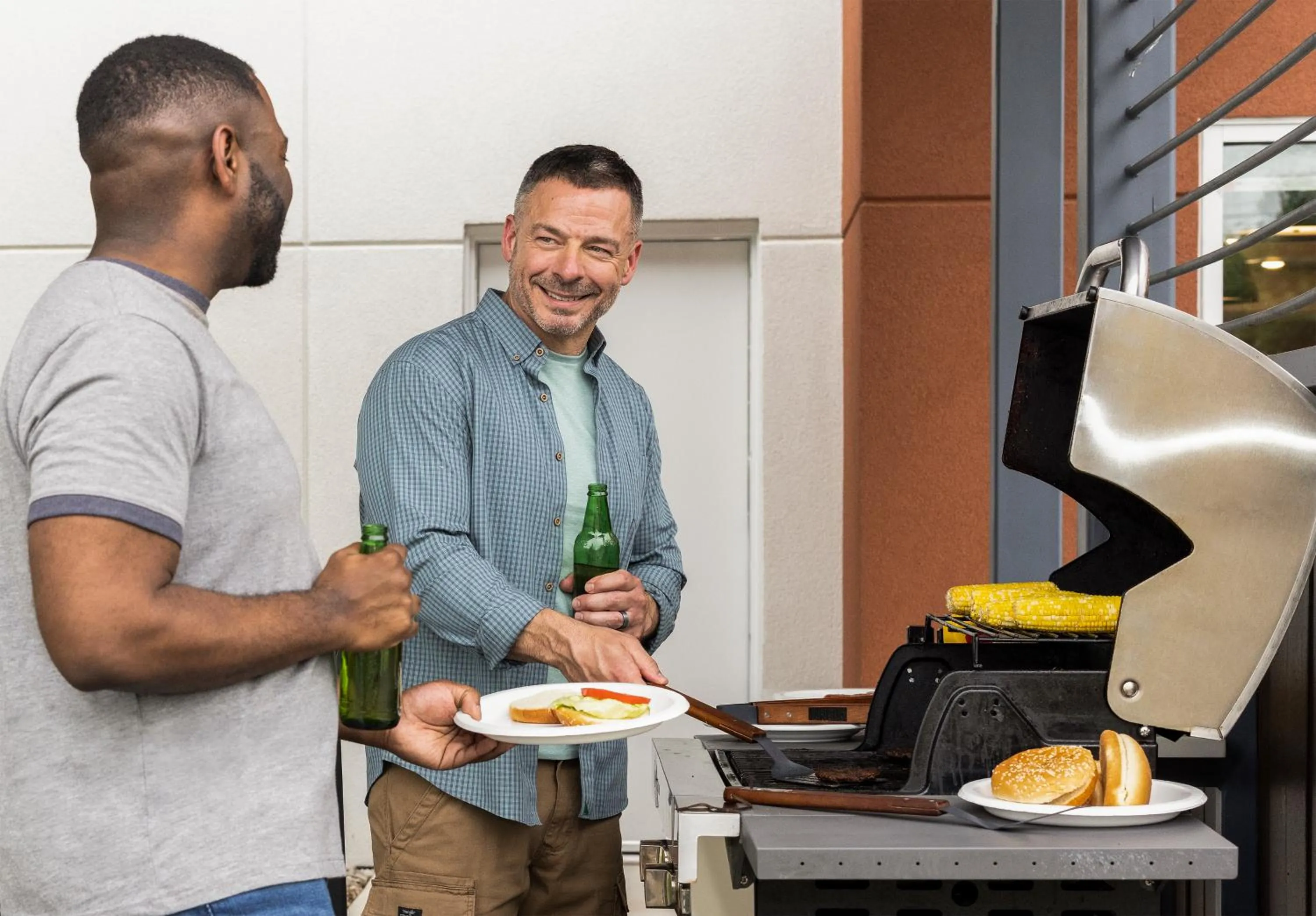 BBQ facilities in Candlewood Suites Jacksonville Southpoint