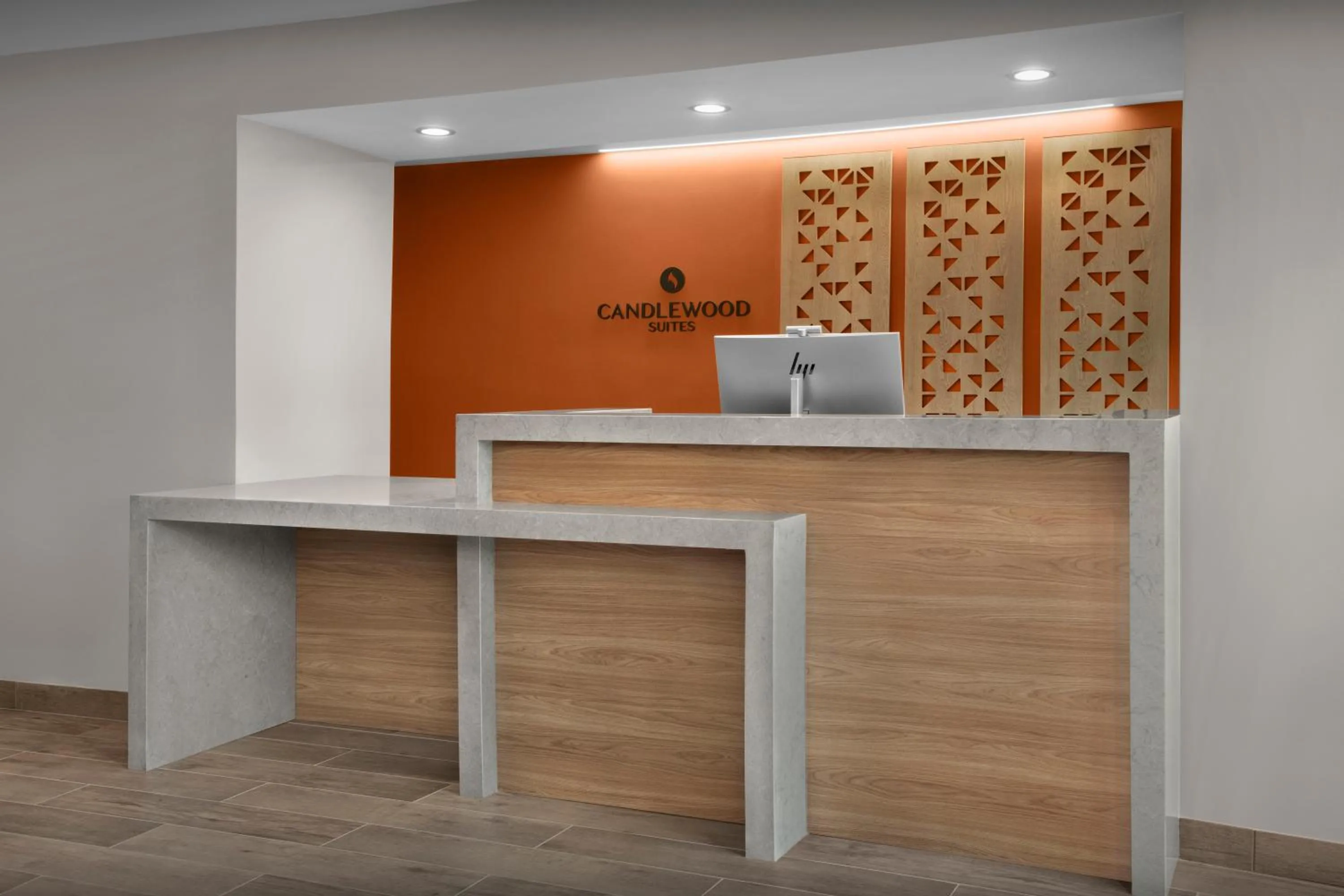 Lobby or reception in Candlewood Suites Jacksonville Southpoint