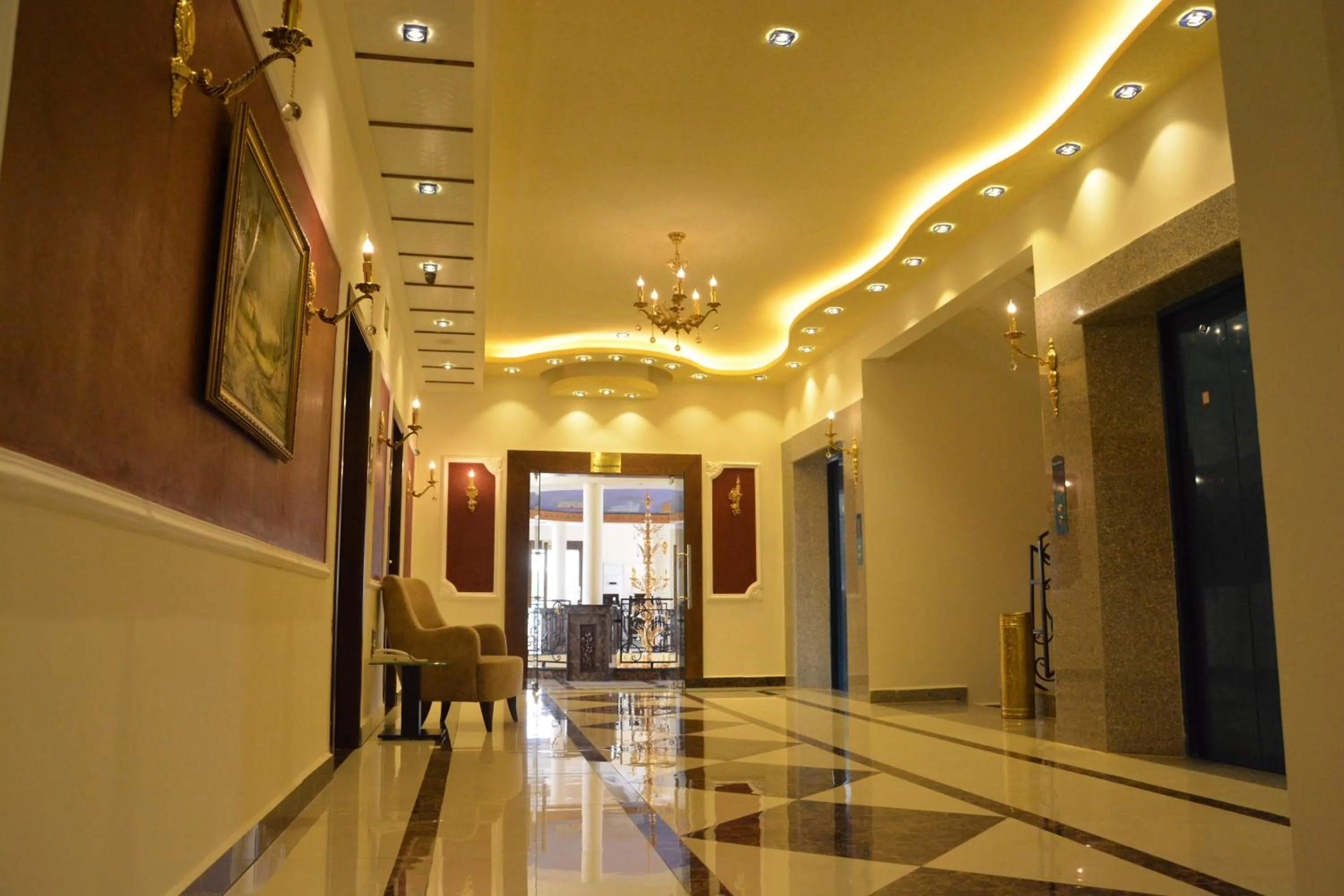 Decorative detail in Bissau Royal Hotel