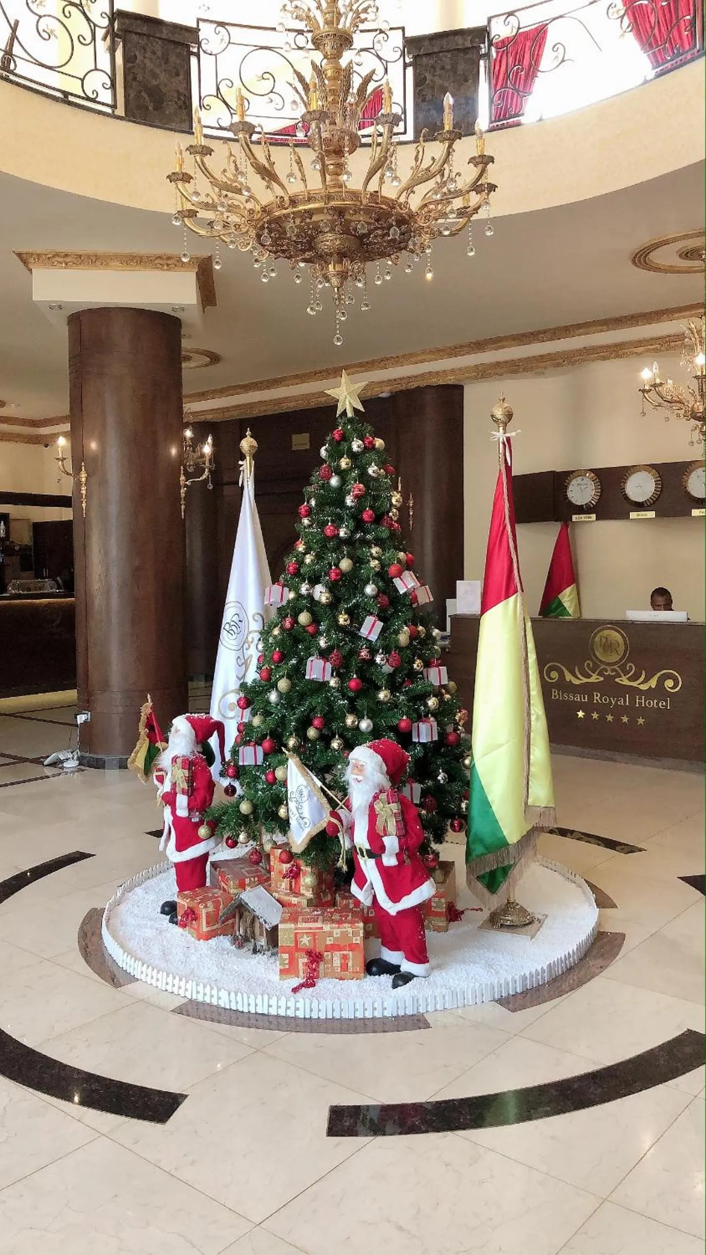 Lobby or reception in Bissau Royal Hotel
