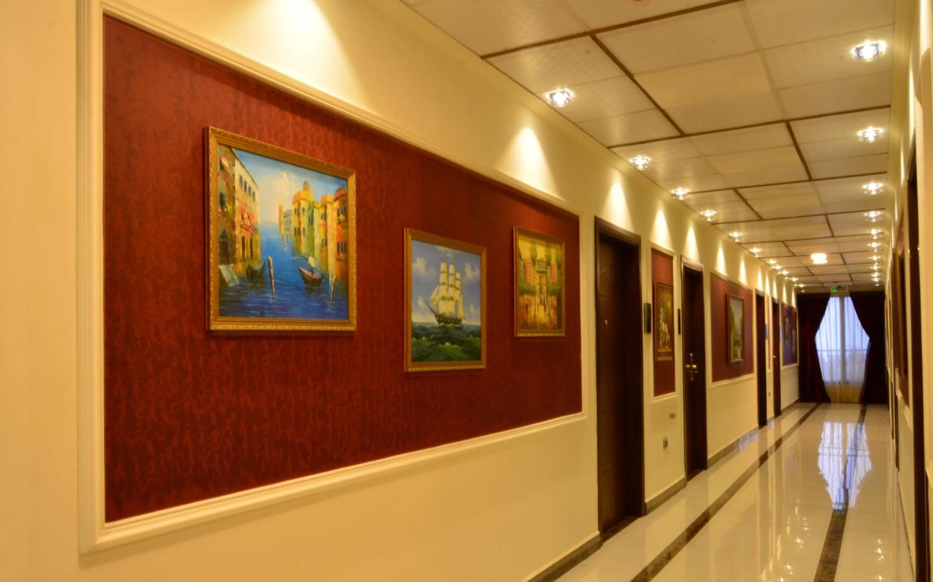 Decorative detail in Bissau Royal Hotel