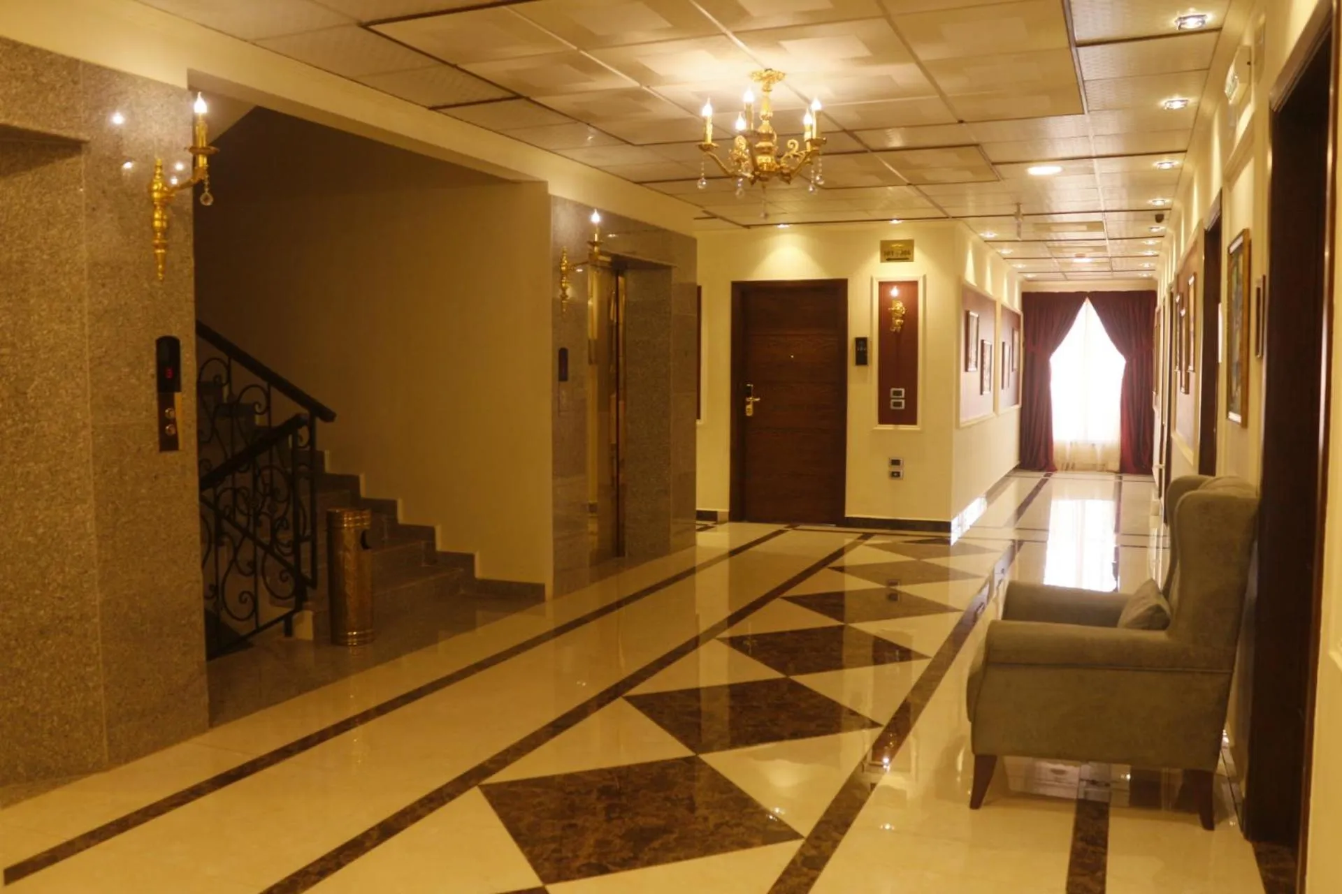 Decorative detail in Bissau Royal Hotel