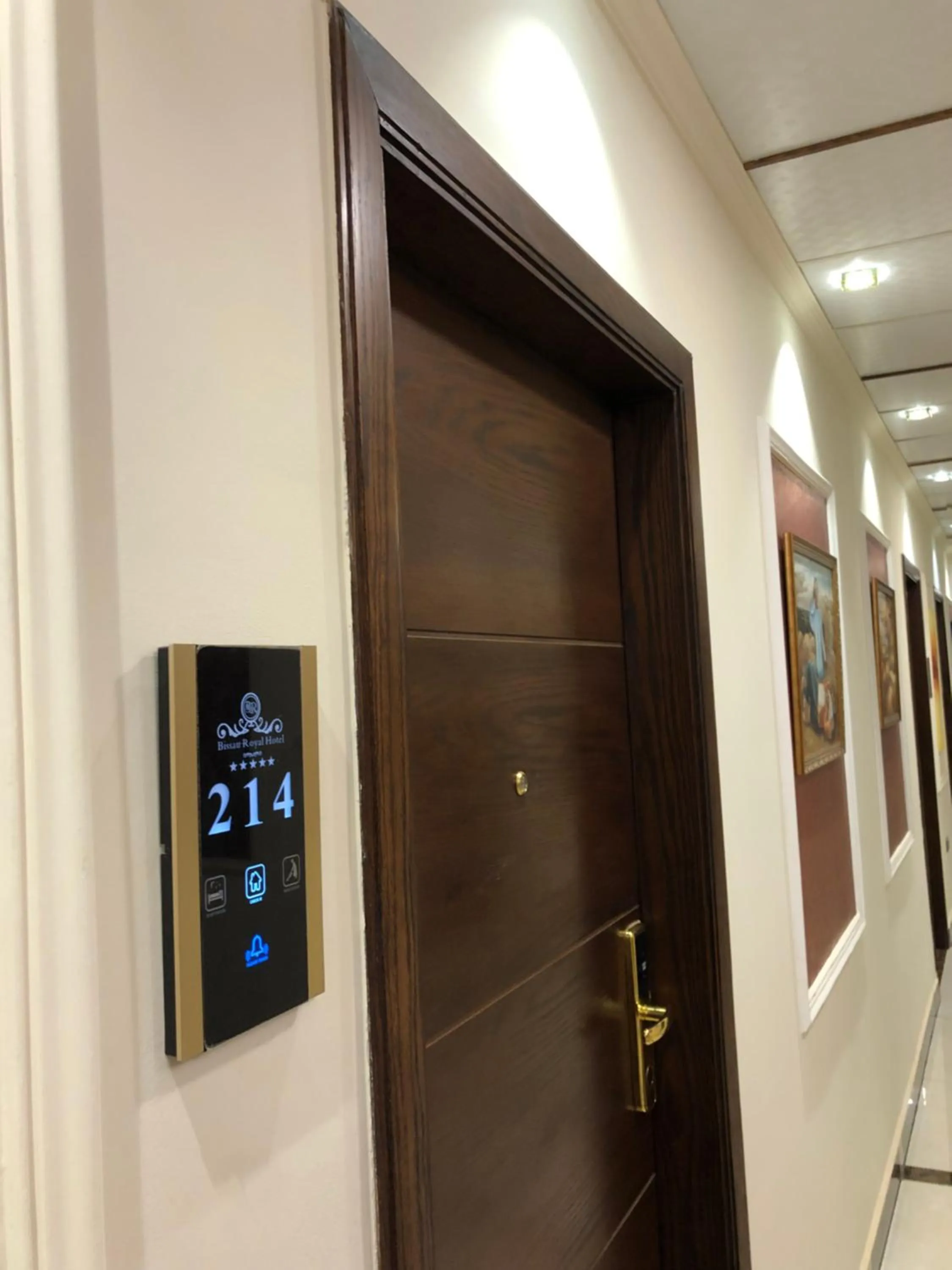 Decorative detail in Bissau Royal Hotel