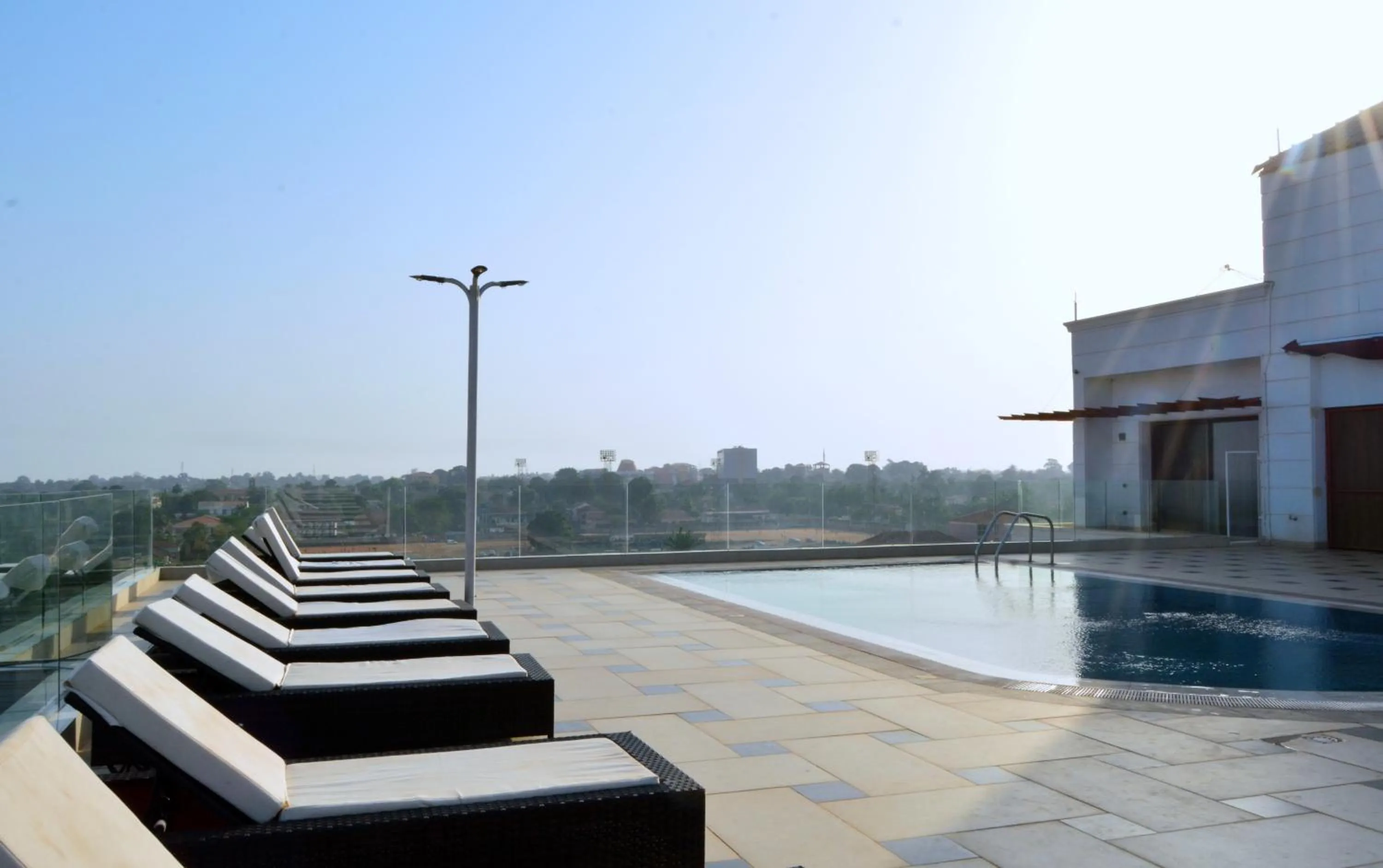 Swimming pool in Bissau Royal Hotel