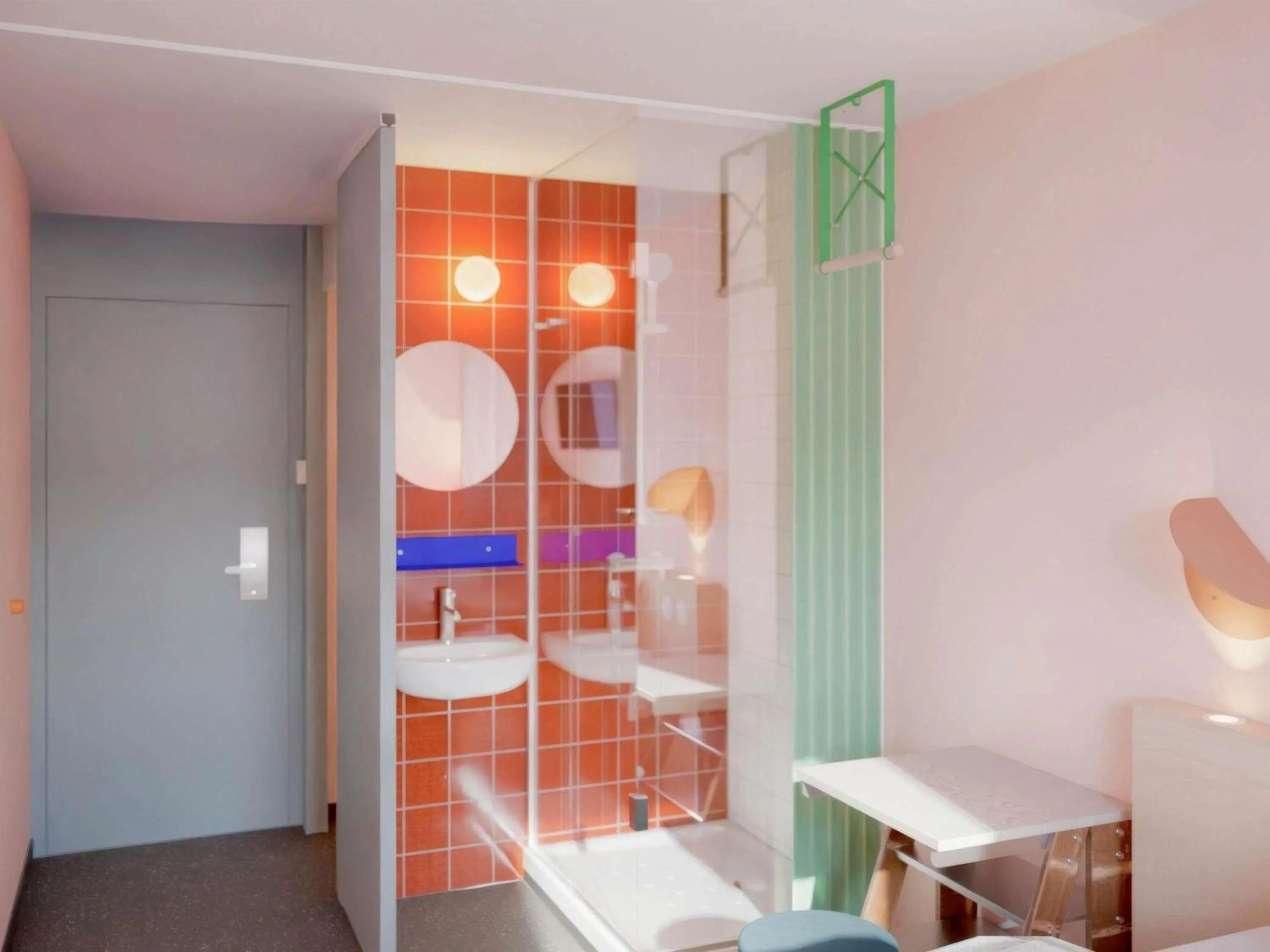 Bedroom in Greet Hotel Nice Aéroport Promenade des Anglais