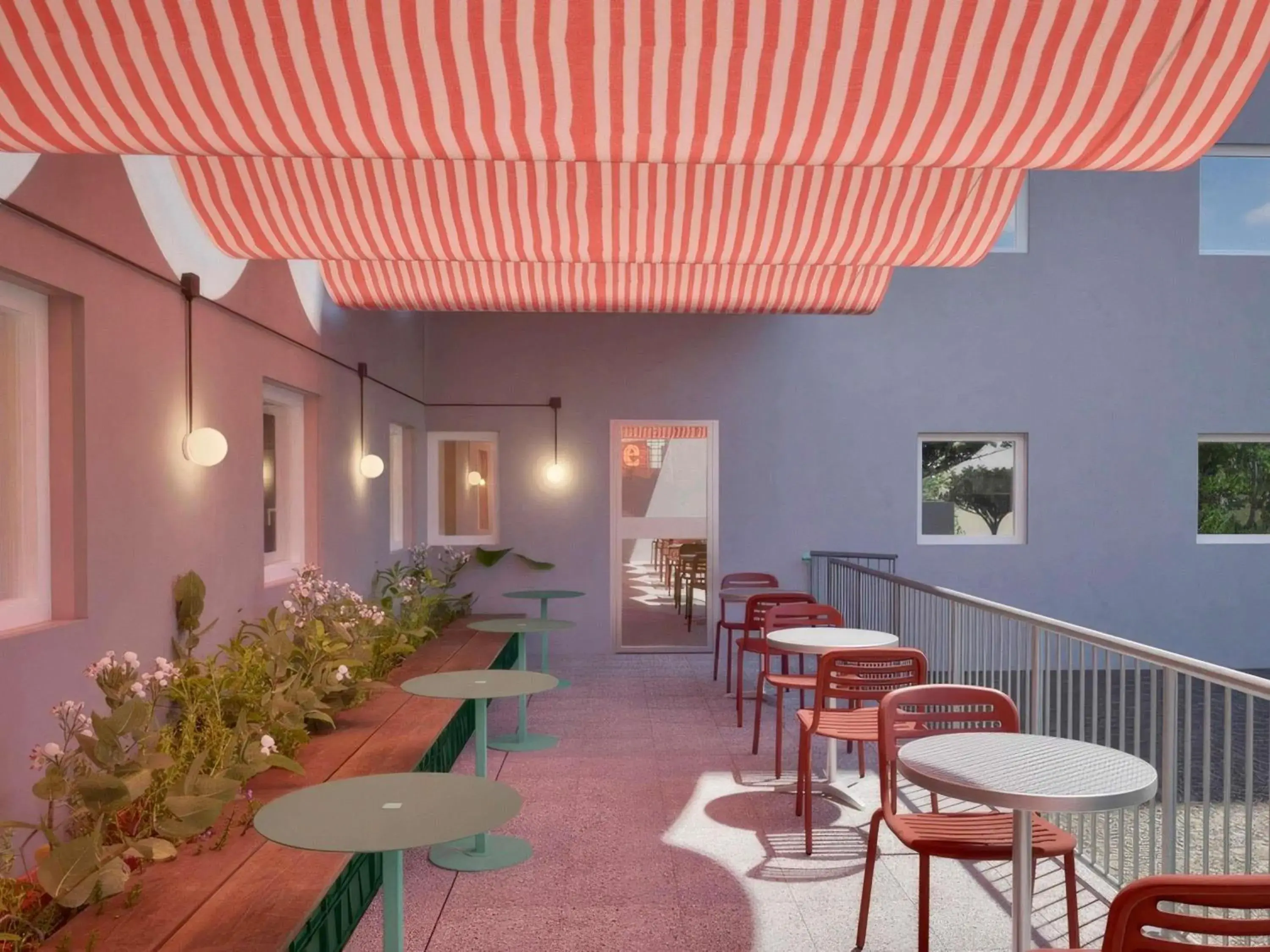 Lounge or bar in Greet Hotel Nice Aéroport Promenade des Anglais Lounge or bar in Greet Hotel Nice Aéroport Promenade des Anglais