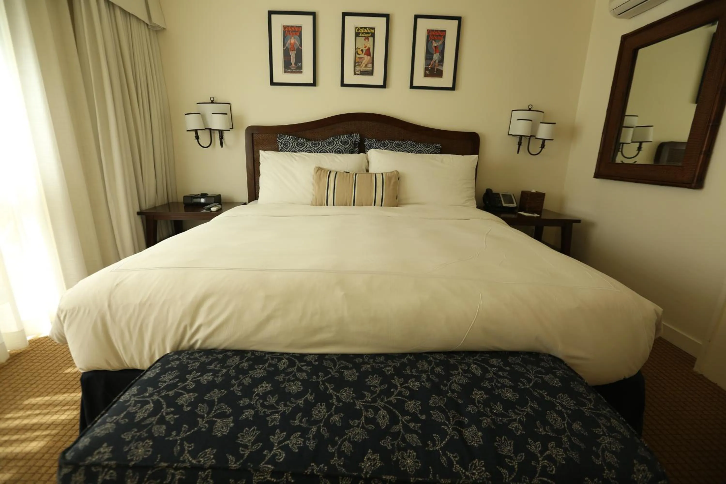 Bed in Pavilion Hotel