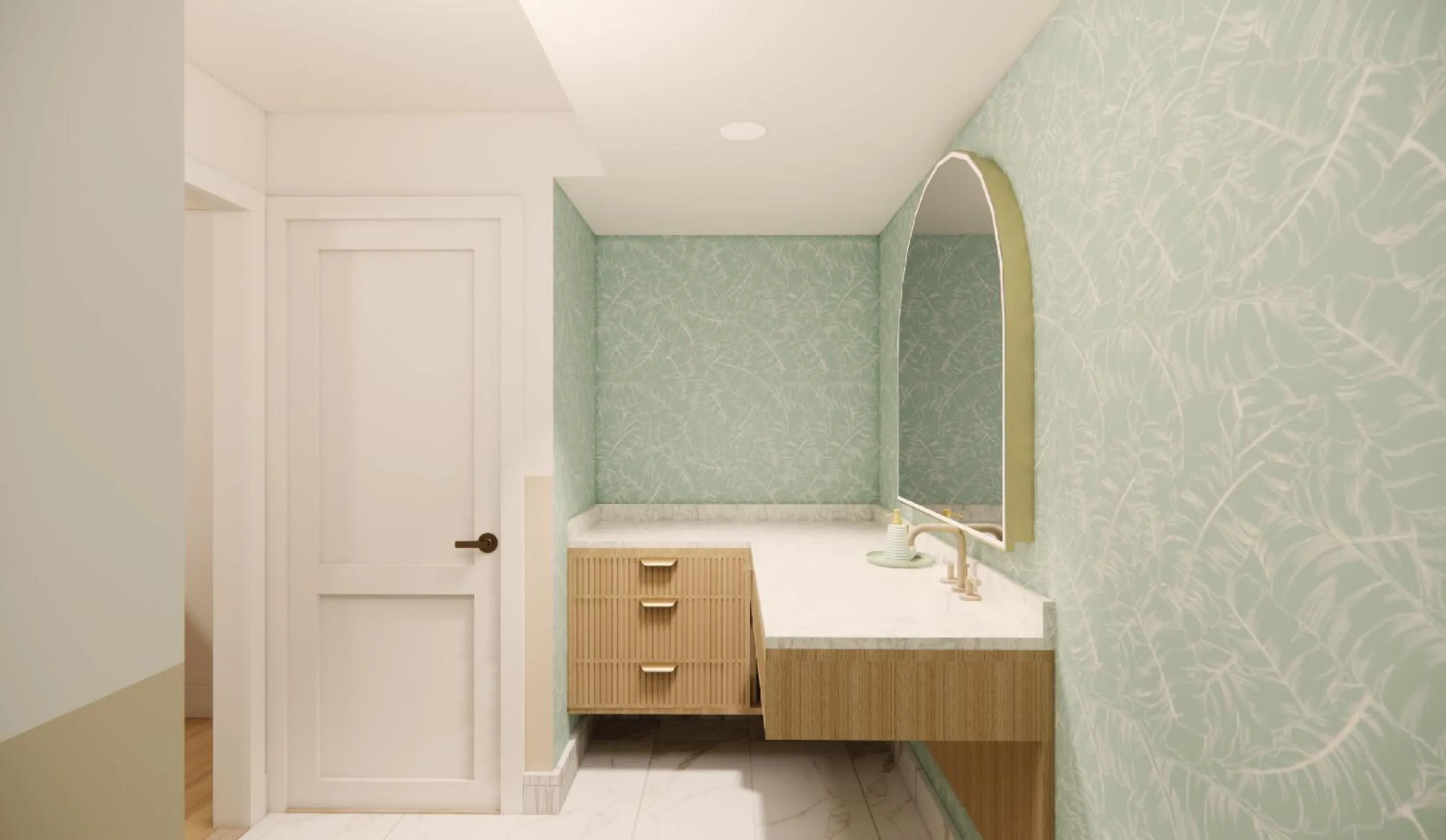 Bathroom in Pavilion Hotel