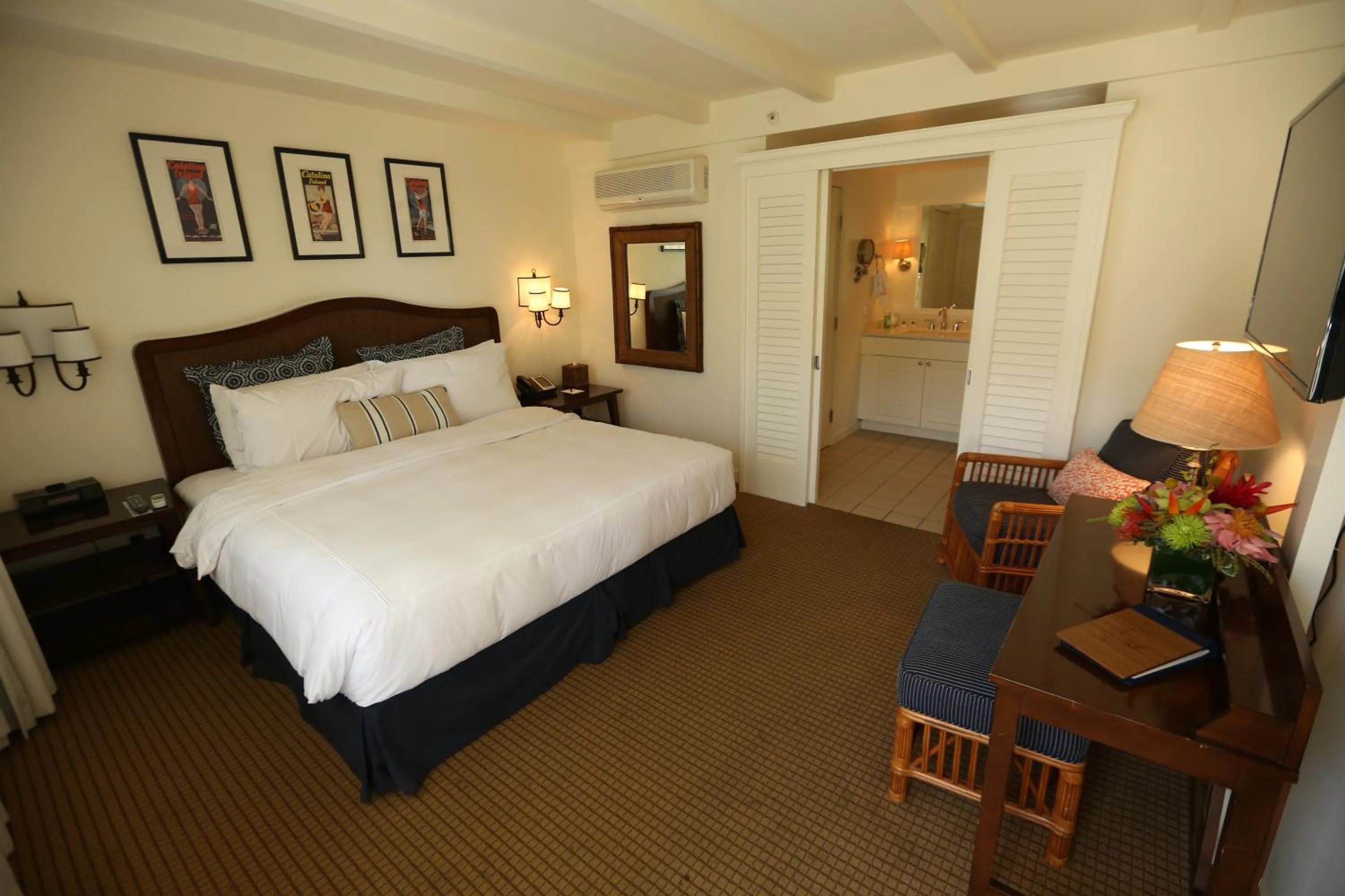 Bed in Pavilion Hotel