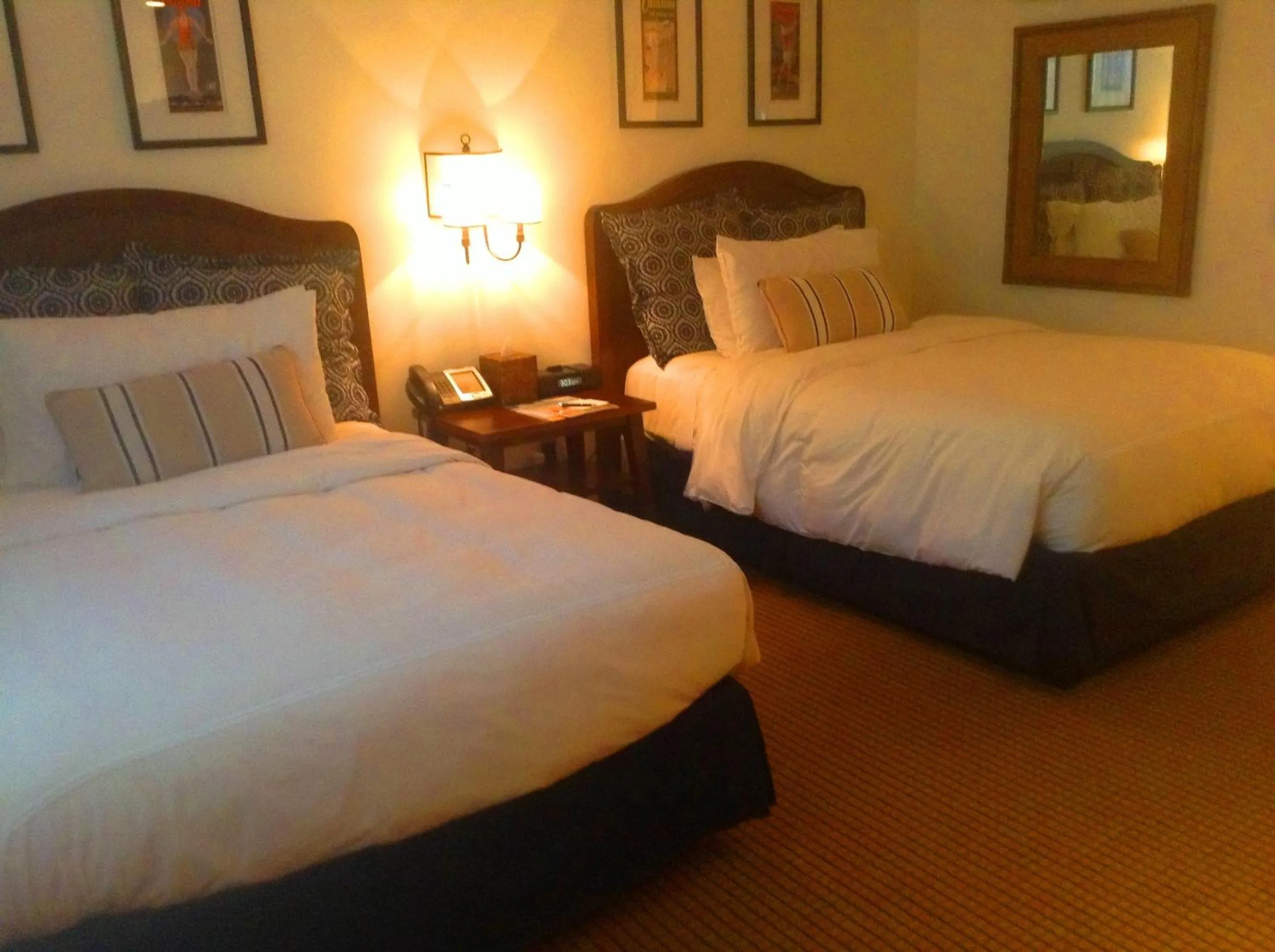 Bedroom in Pavilion Hotel