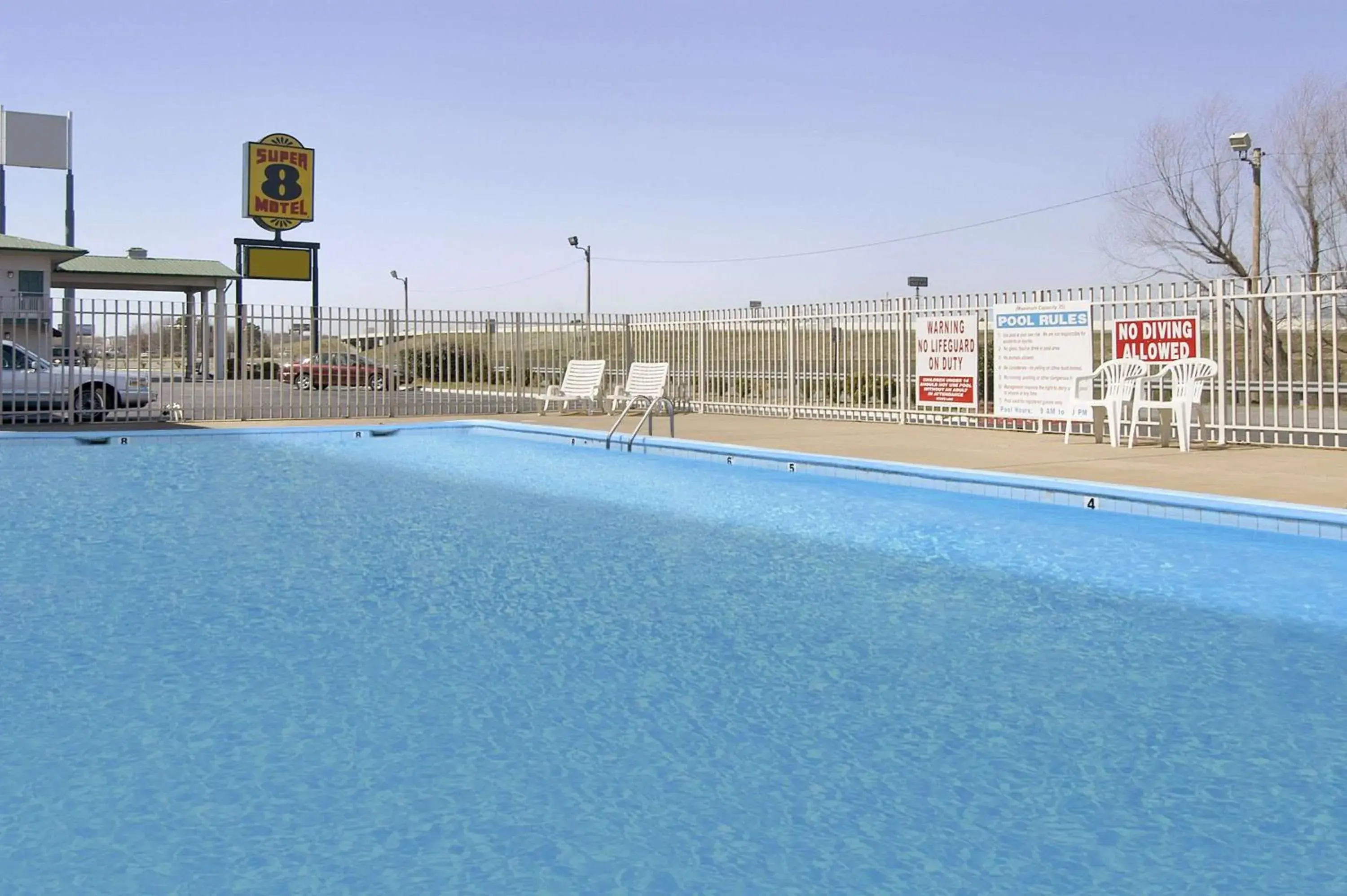 On site, Swimming Pool in Super 8 by Wyndham Little Rock/North/Airport