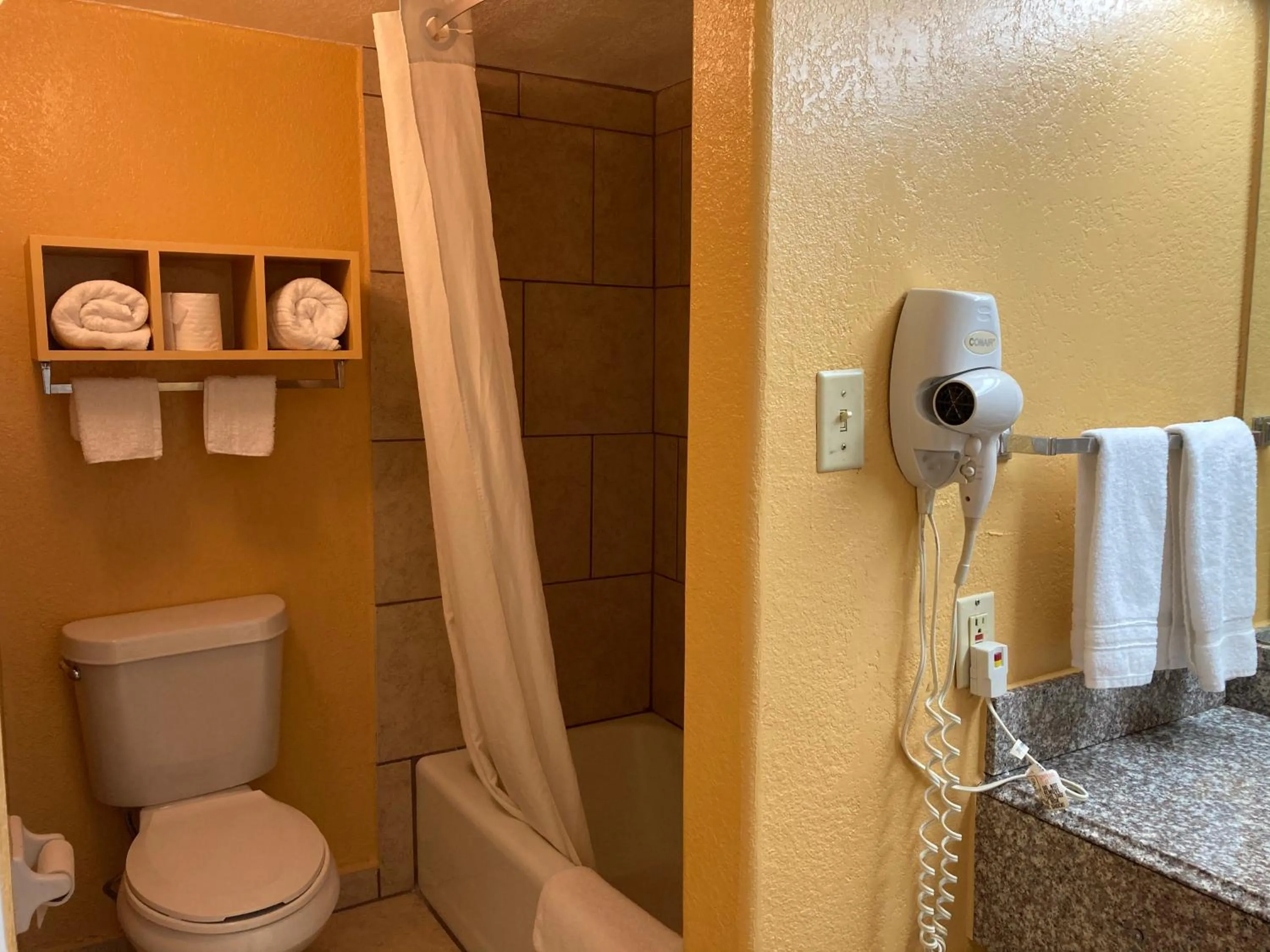Bathroom in Super 8 by Wyndham Little Rock/North/Airport