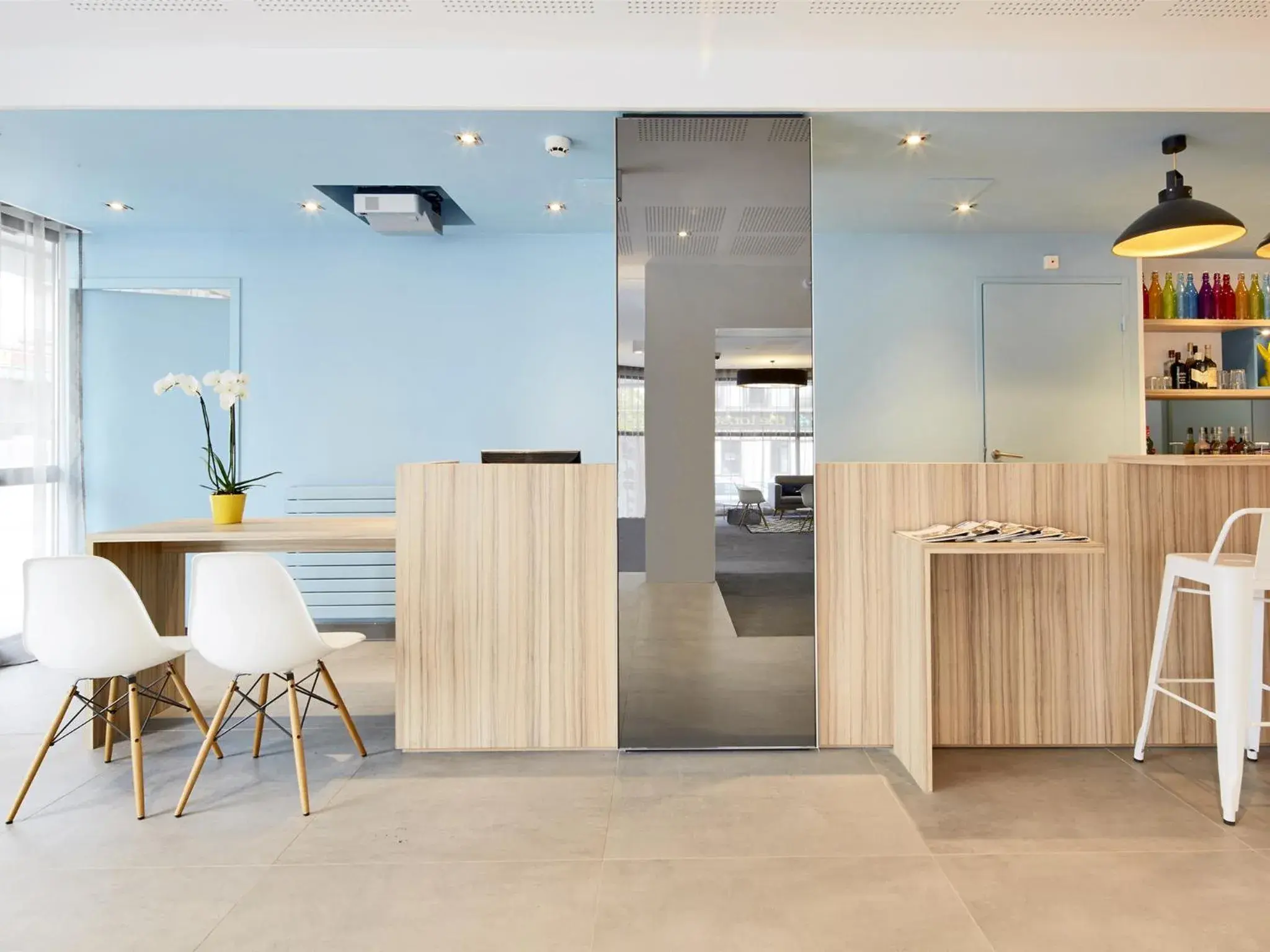 Lobby or reception in Kyriad Hotel Brest Lobby or reception in Kyriad Hotel Brest