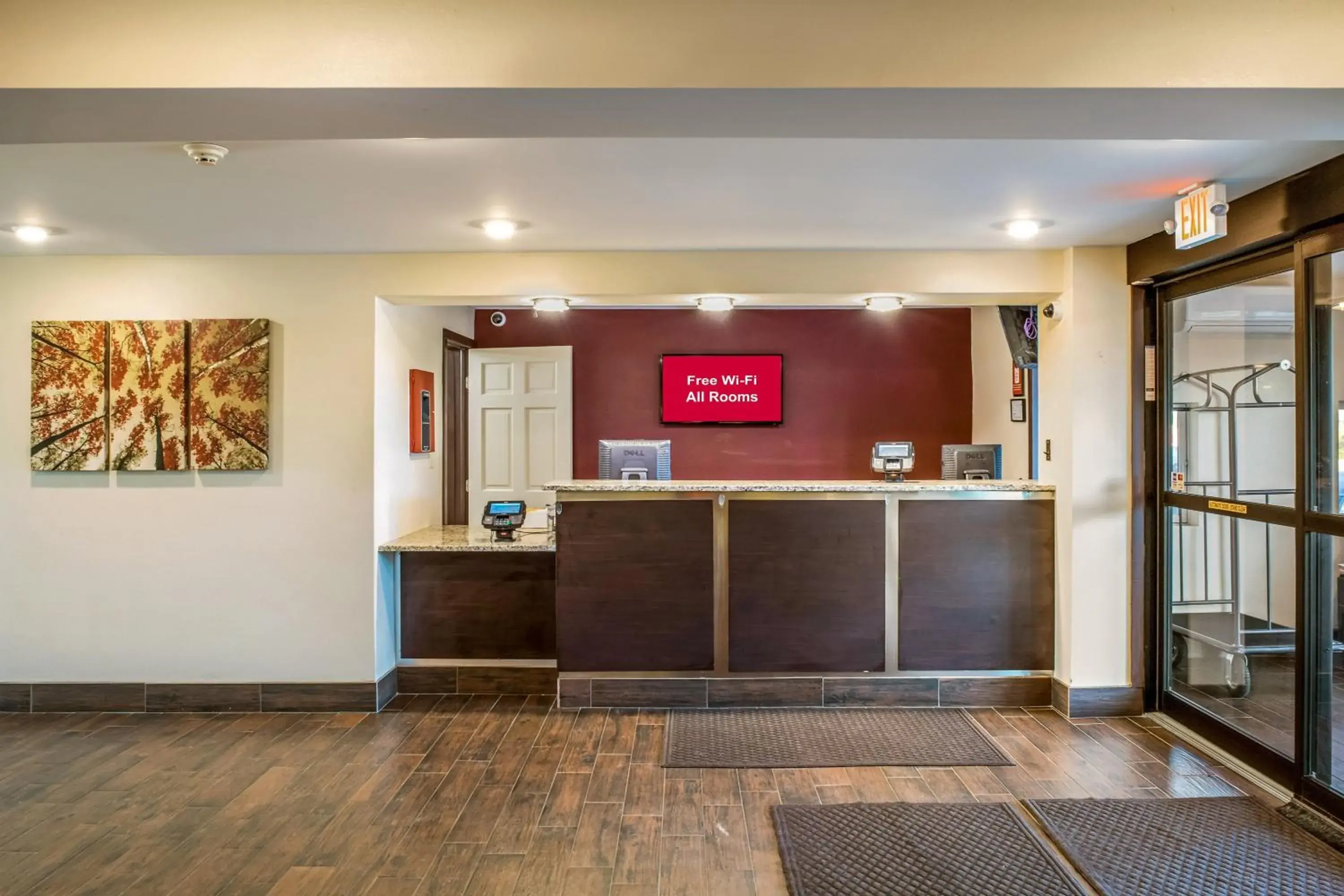 Lobby or reception in Red Roof Inn Richmond, IN Lobby or reception in Red Roof Inn Richmond, IN