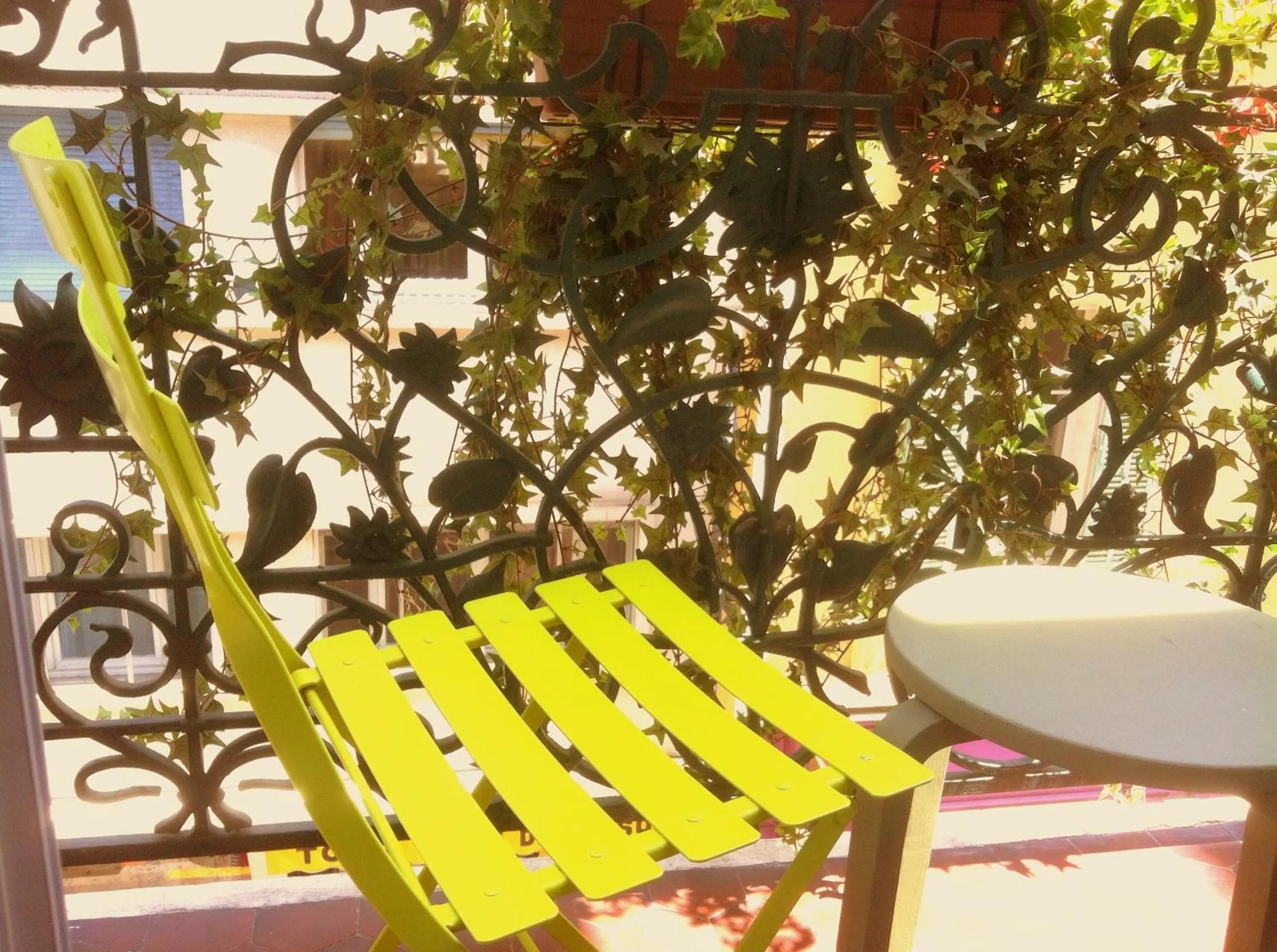 Balcony/Terrace in Hôtel Brimer Cannes