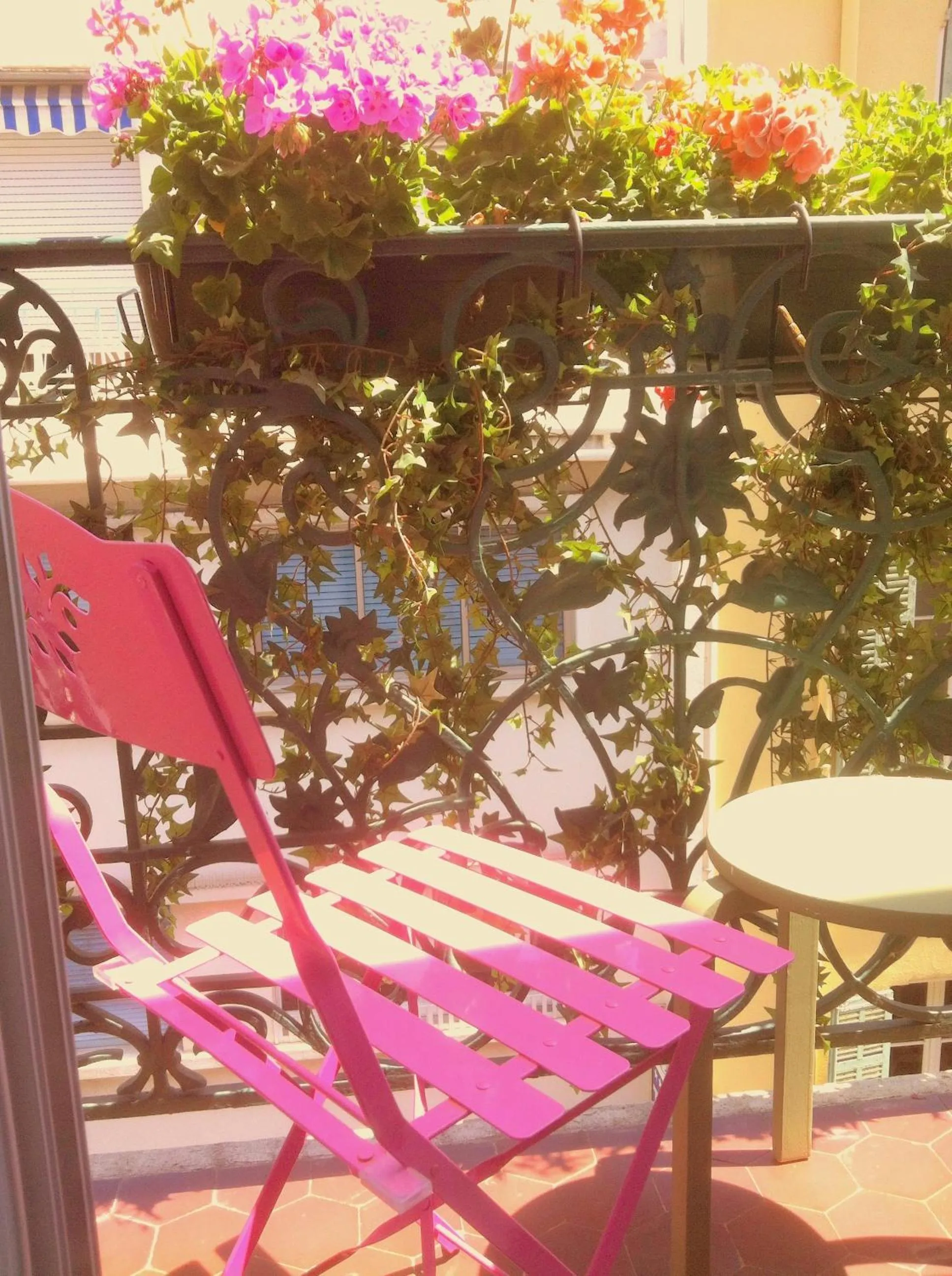 Balcony/Terrace in Hôtel Brimer Cannes