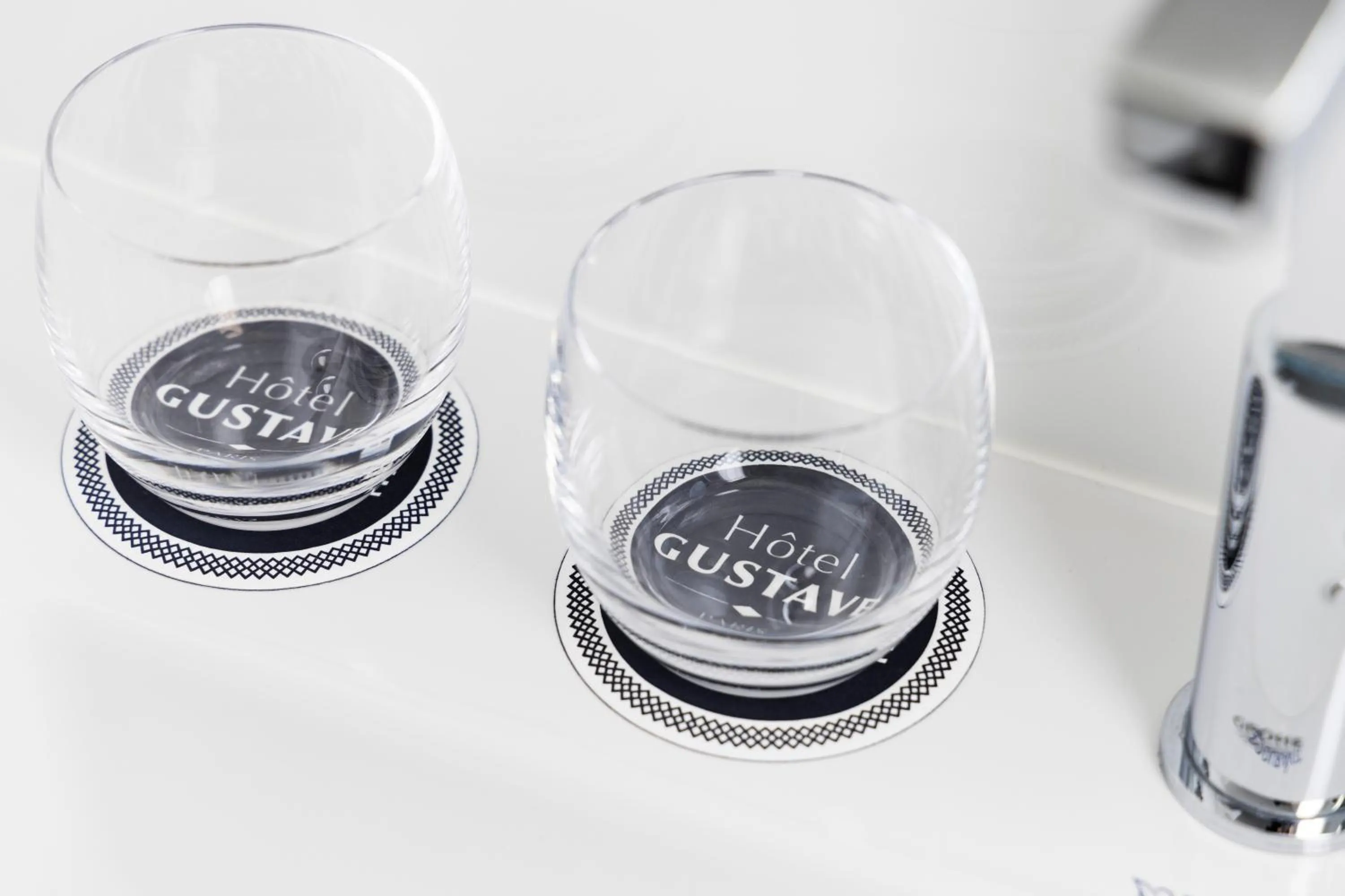 Bathroom in Hôtel Gustave