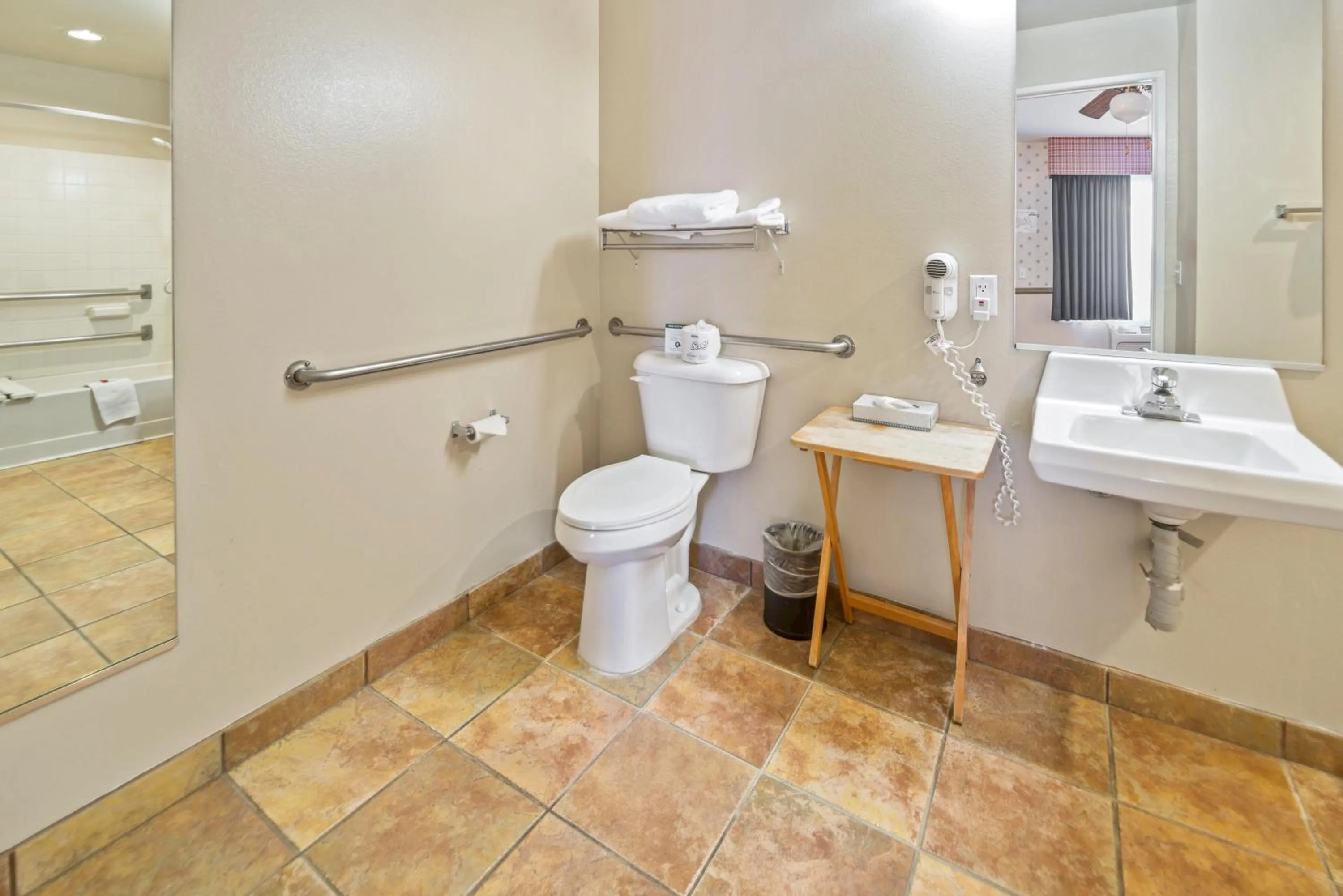 Toilet in Days Inn by Wyndham Lebec