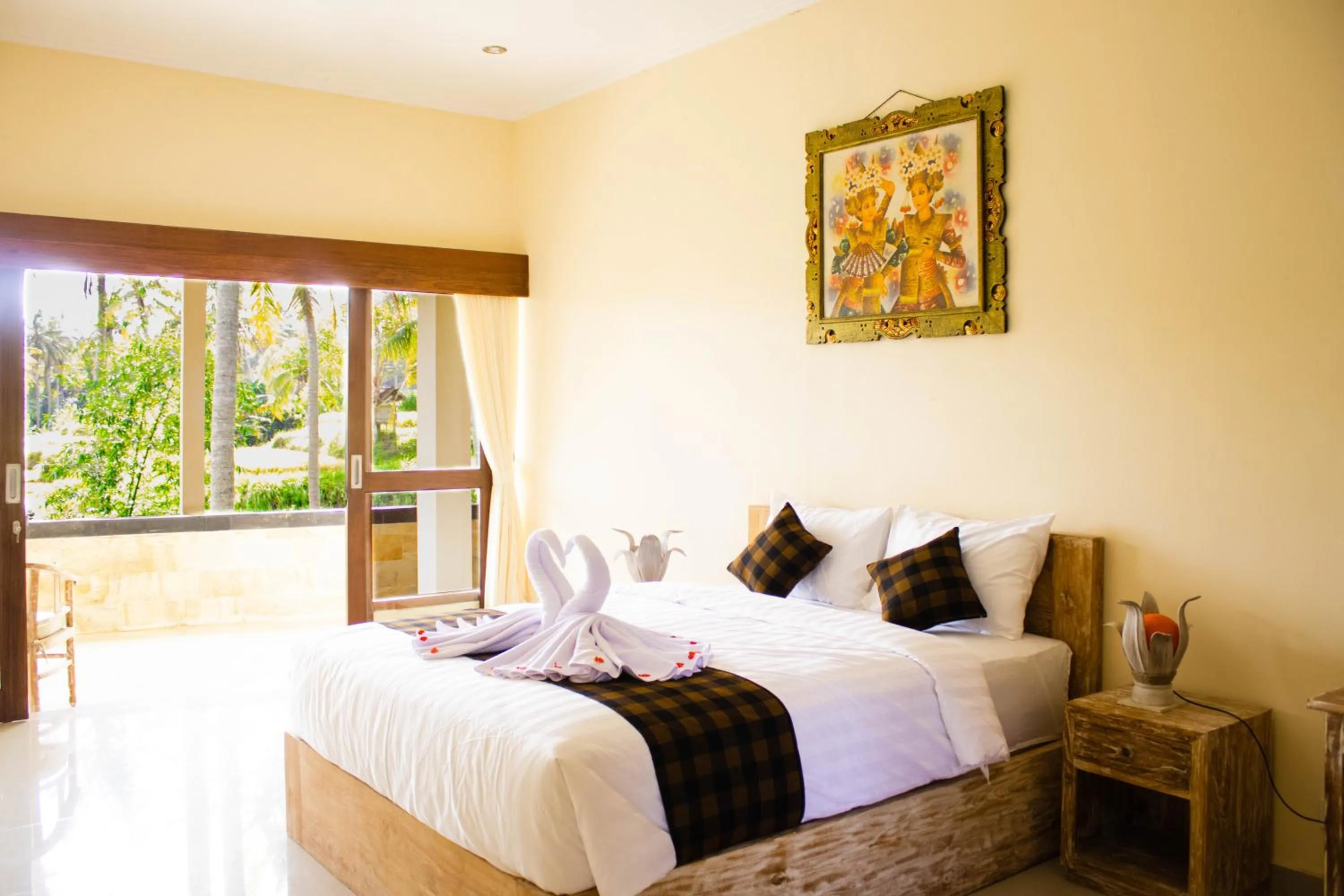 Superior Room with Rice Field View in Alam Grigis Ubud