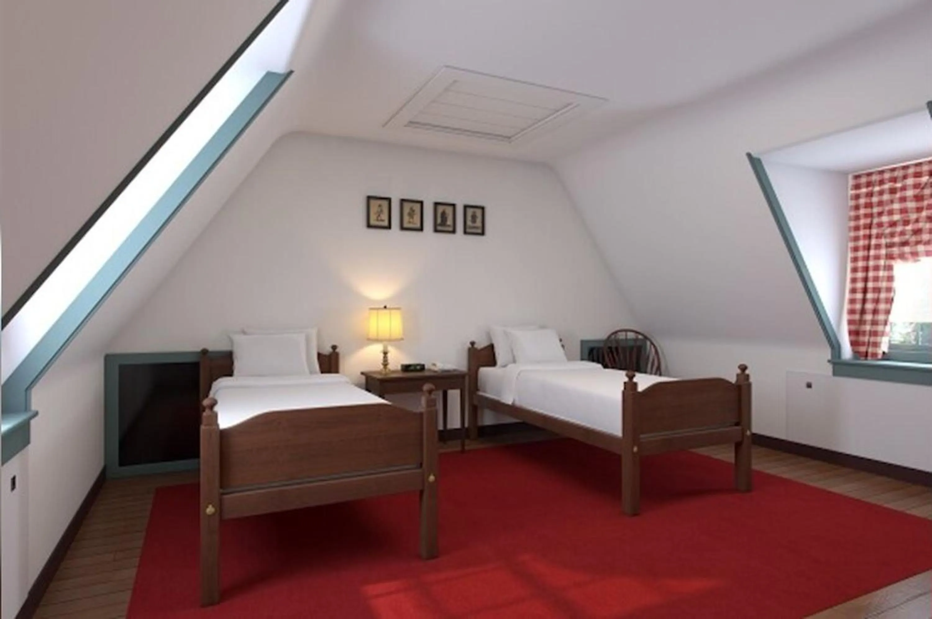 Bed in Colonial Houses, an official Colonial Williamsburg Hotel