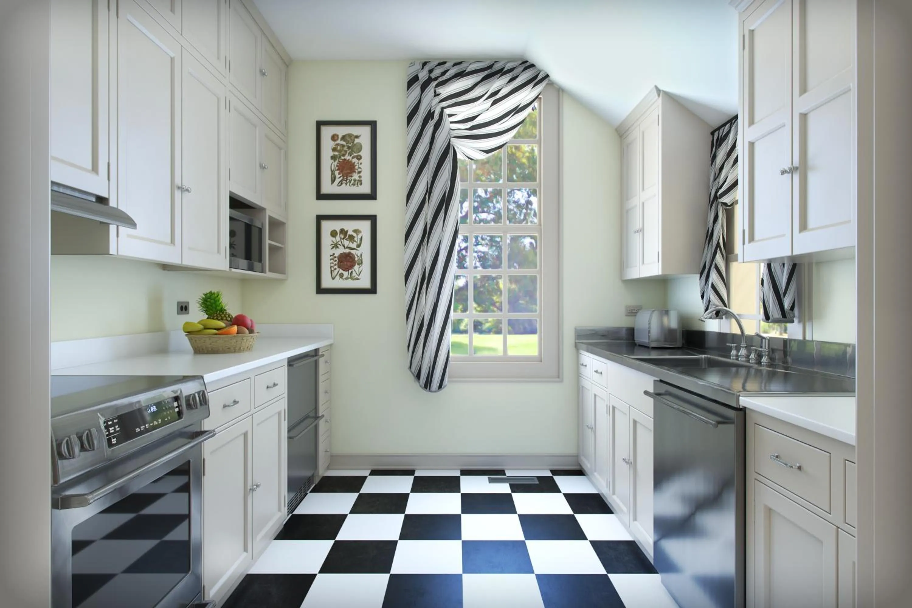 Kitchen or kitchenette in Colonial Houses, an official Colonial Williamsburg Hotel