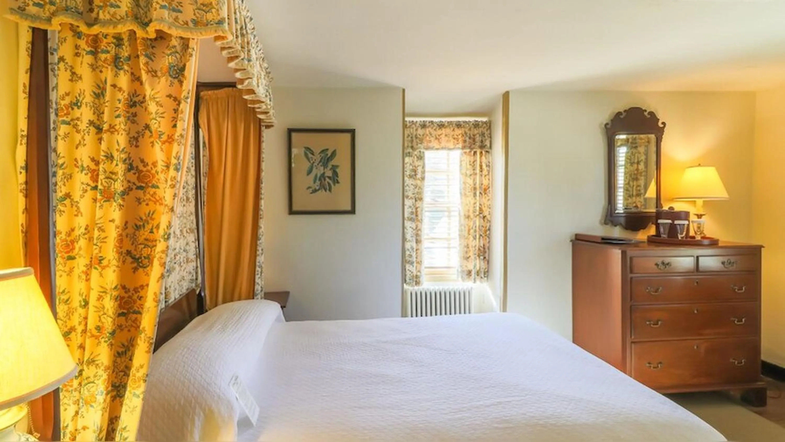 Bed in Colonial Houses, an official Colonial Williamsburg Hotel