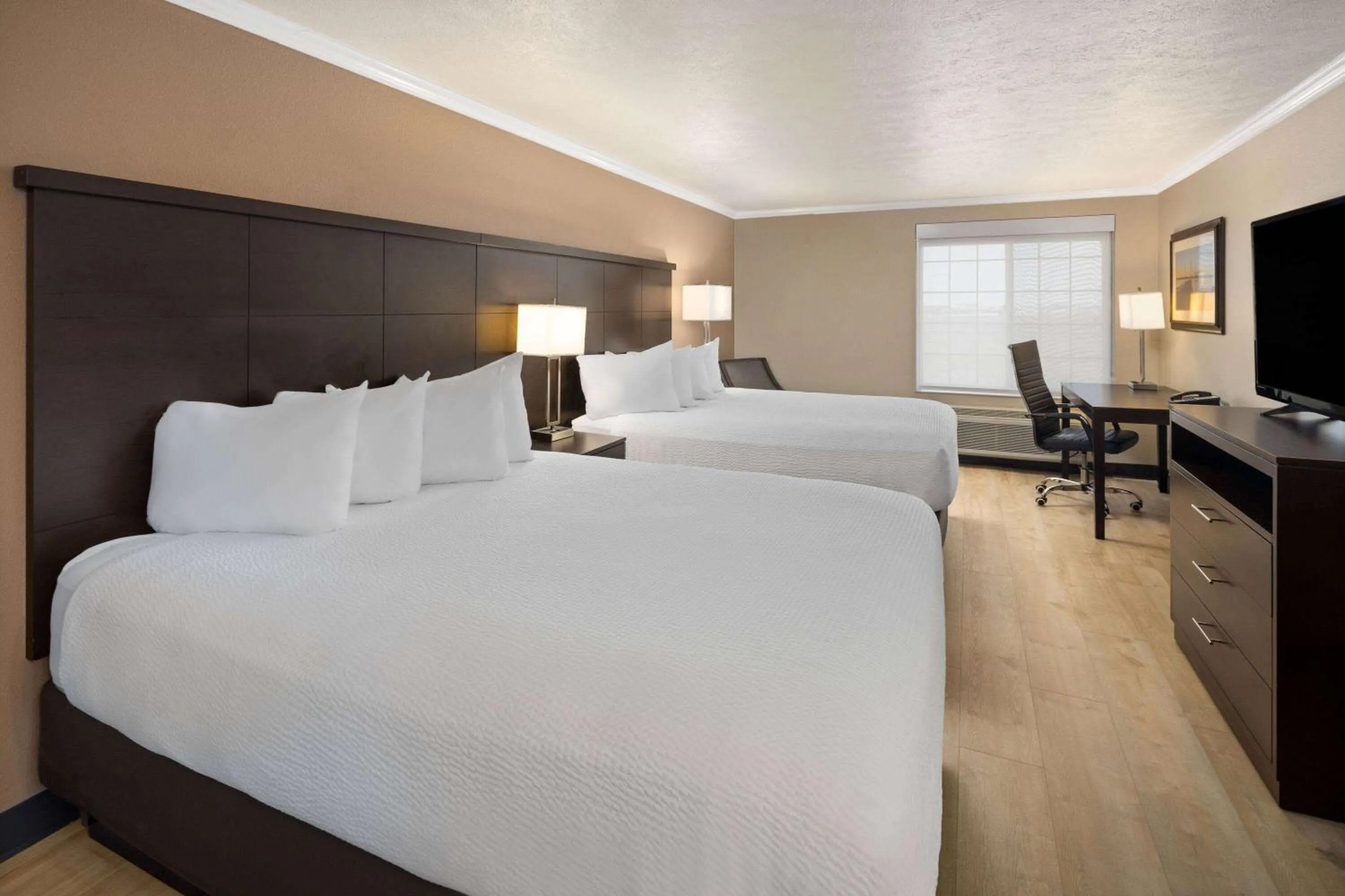 Photo of the whole room, Bed in Ramada by Wyndham Moses Lake