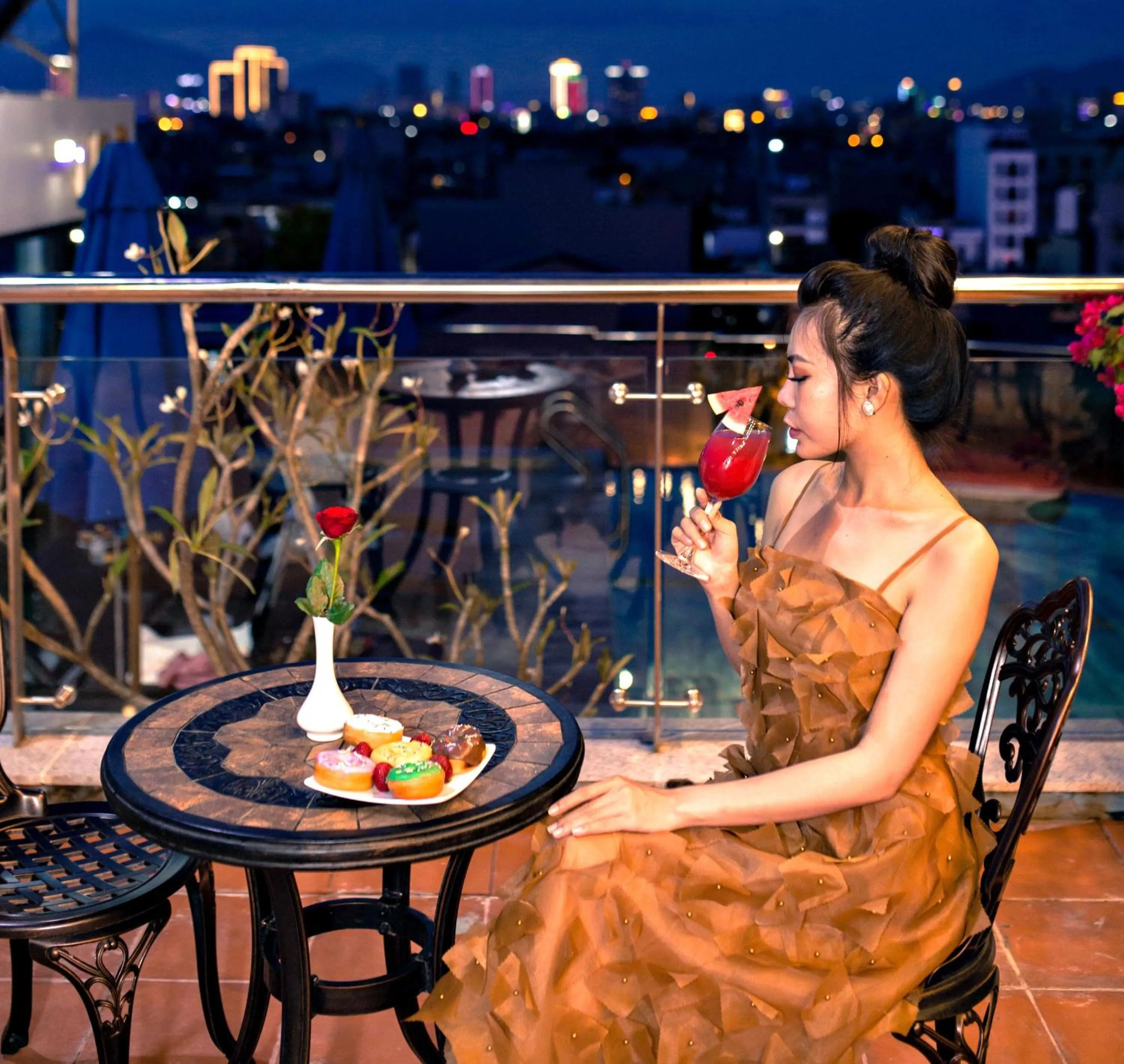 Balcony/Terrace in Meliora Hotel & Apartment