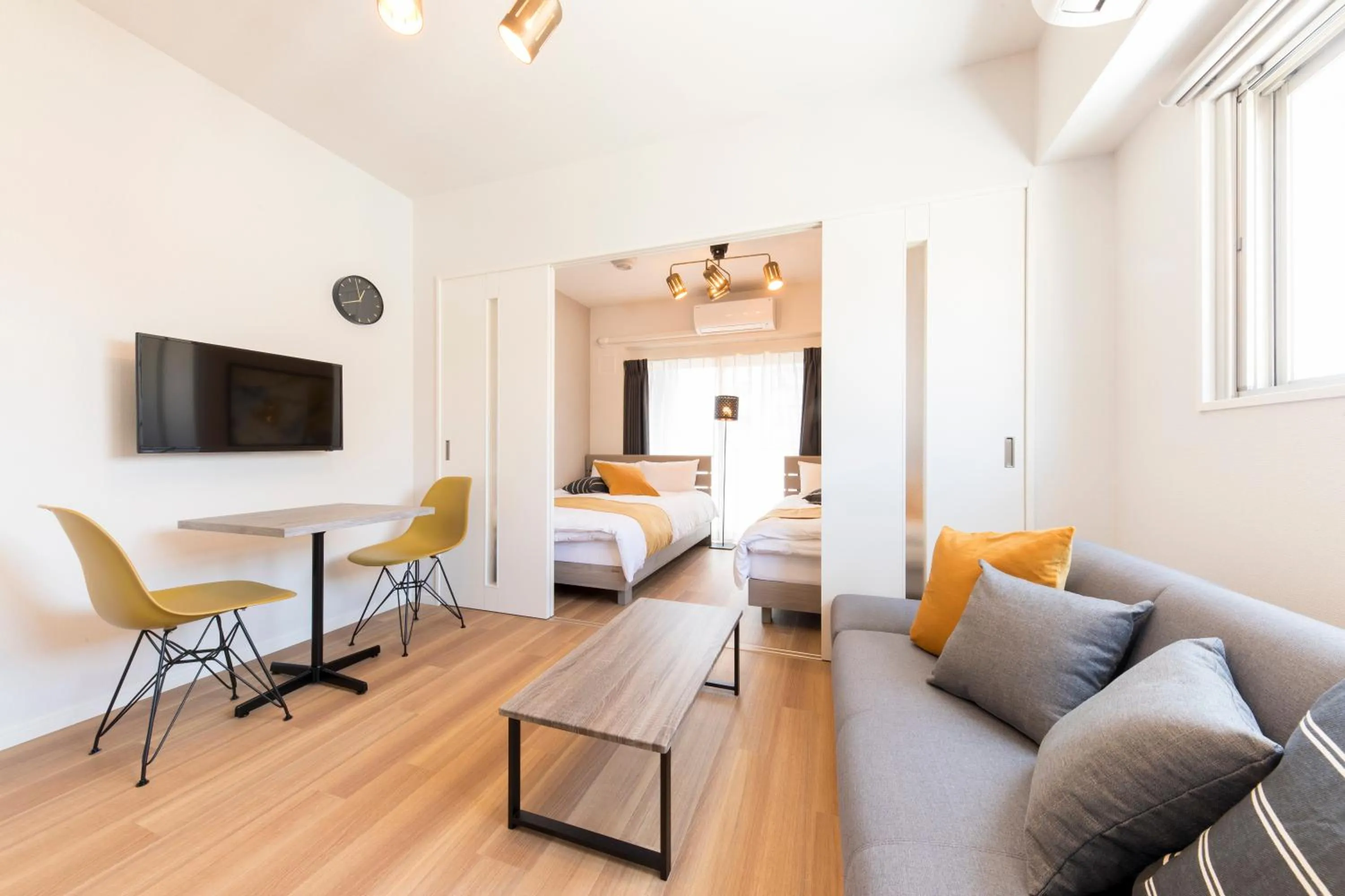 Living room in SG RESIDENCE INN HAKATA