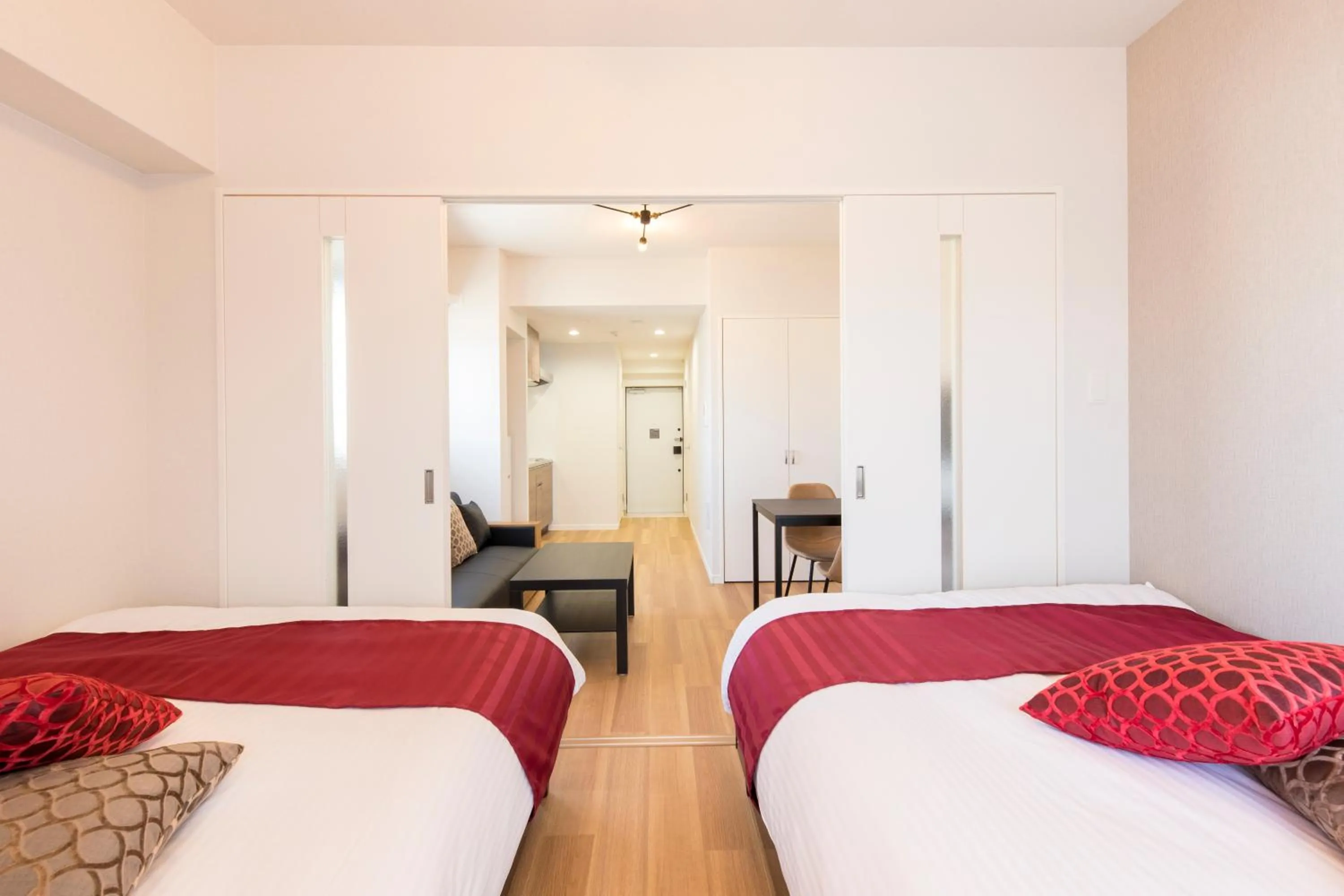 Bedroom, Bed in SG RESIDENCE INN HAKATA