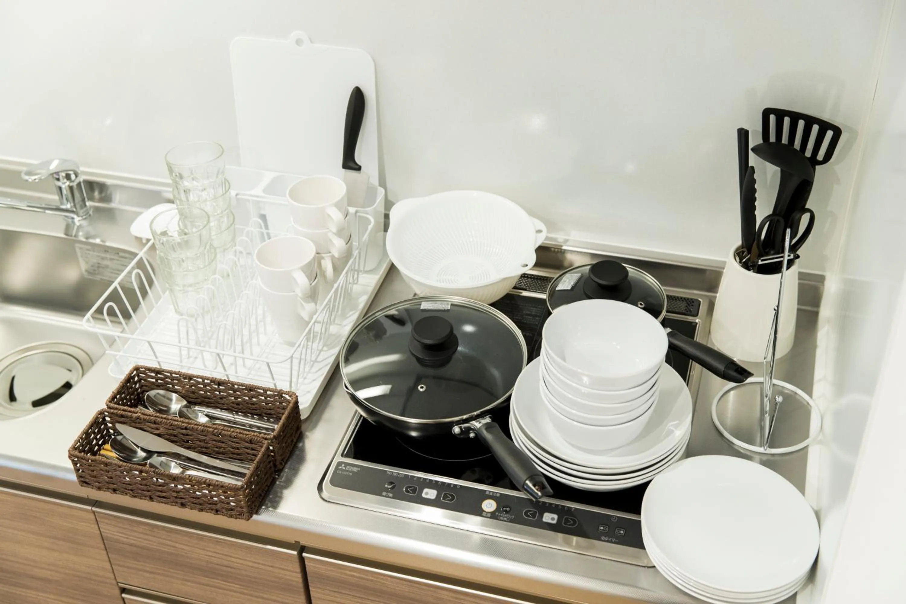 Kitchen or kitchenette in SG RESIDENCE INN HAKATA