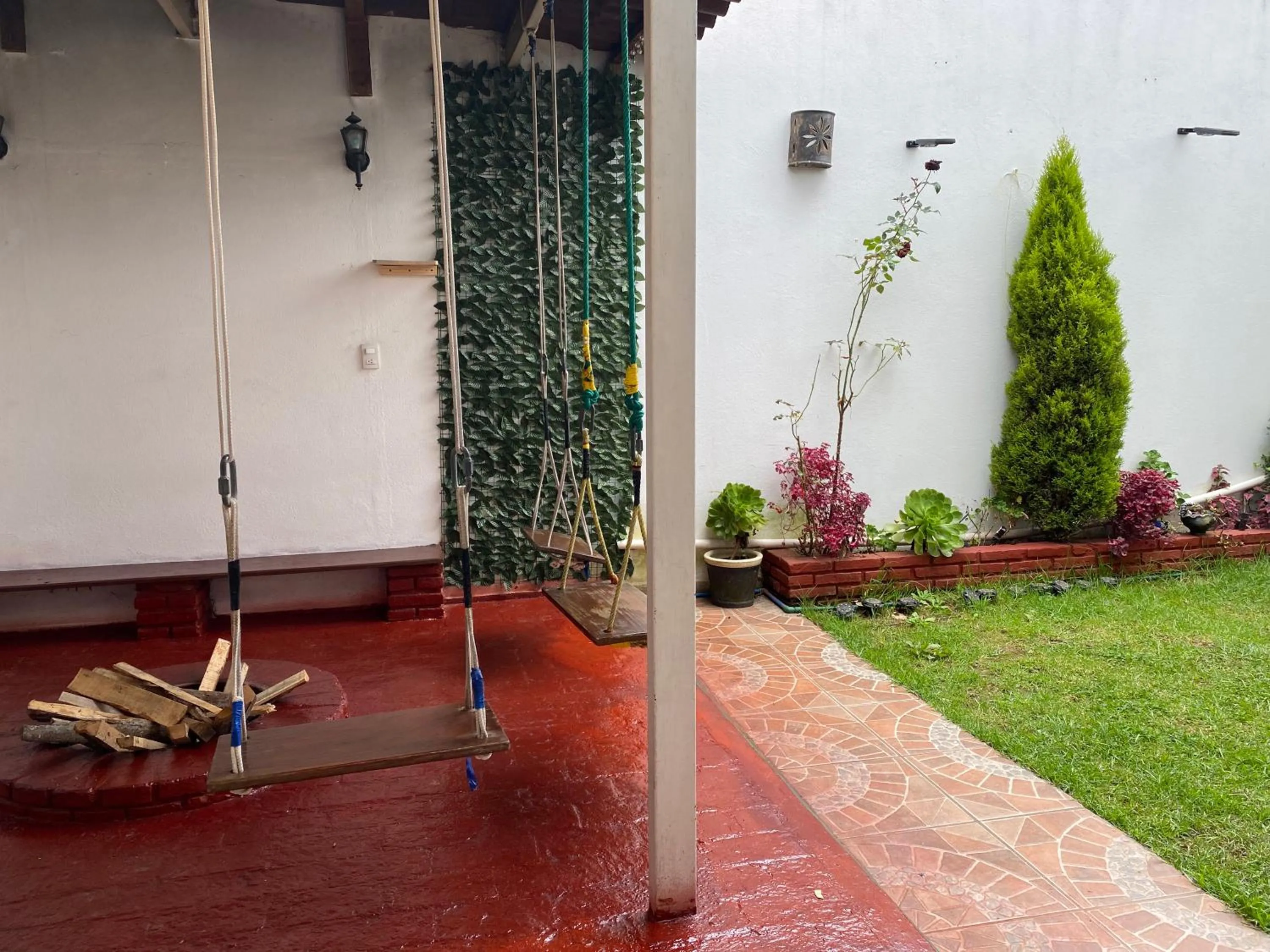 Patio in BONITO y AMPLIO DEPARTAMENTO con JARDÍN "EL PARAÍSO DE ZACATLÁN"
