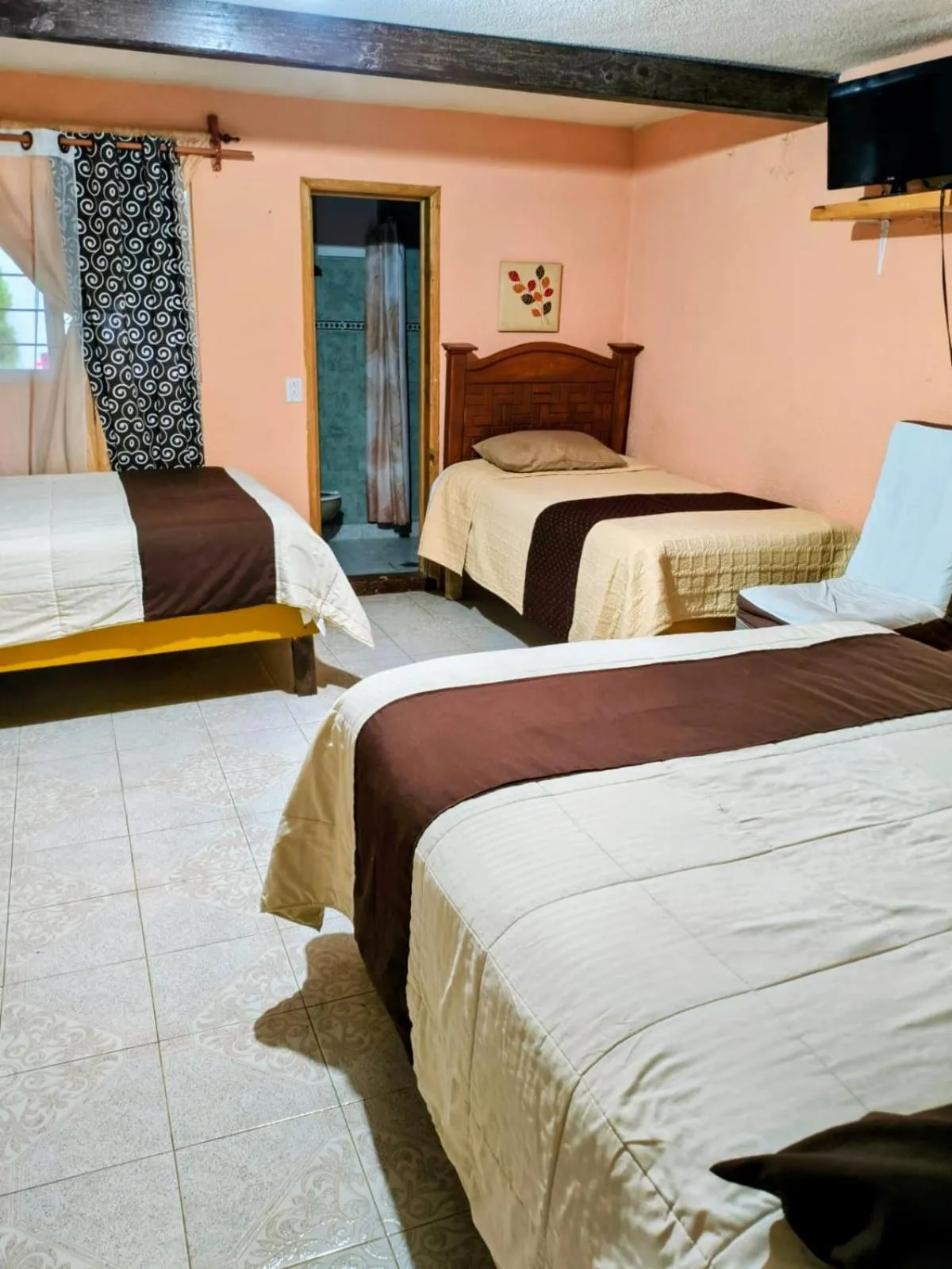 Bed in BONITO y AMPLIO DEPARTAMENTO con JARDÍN "EL PARAÍSO DE ZACATLÁN"