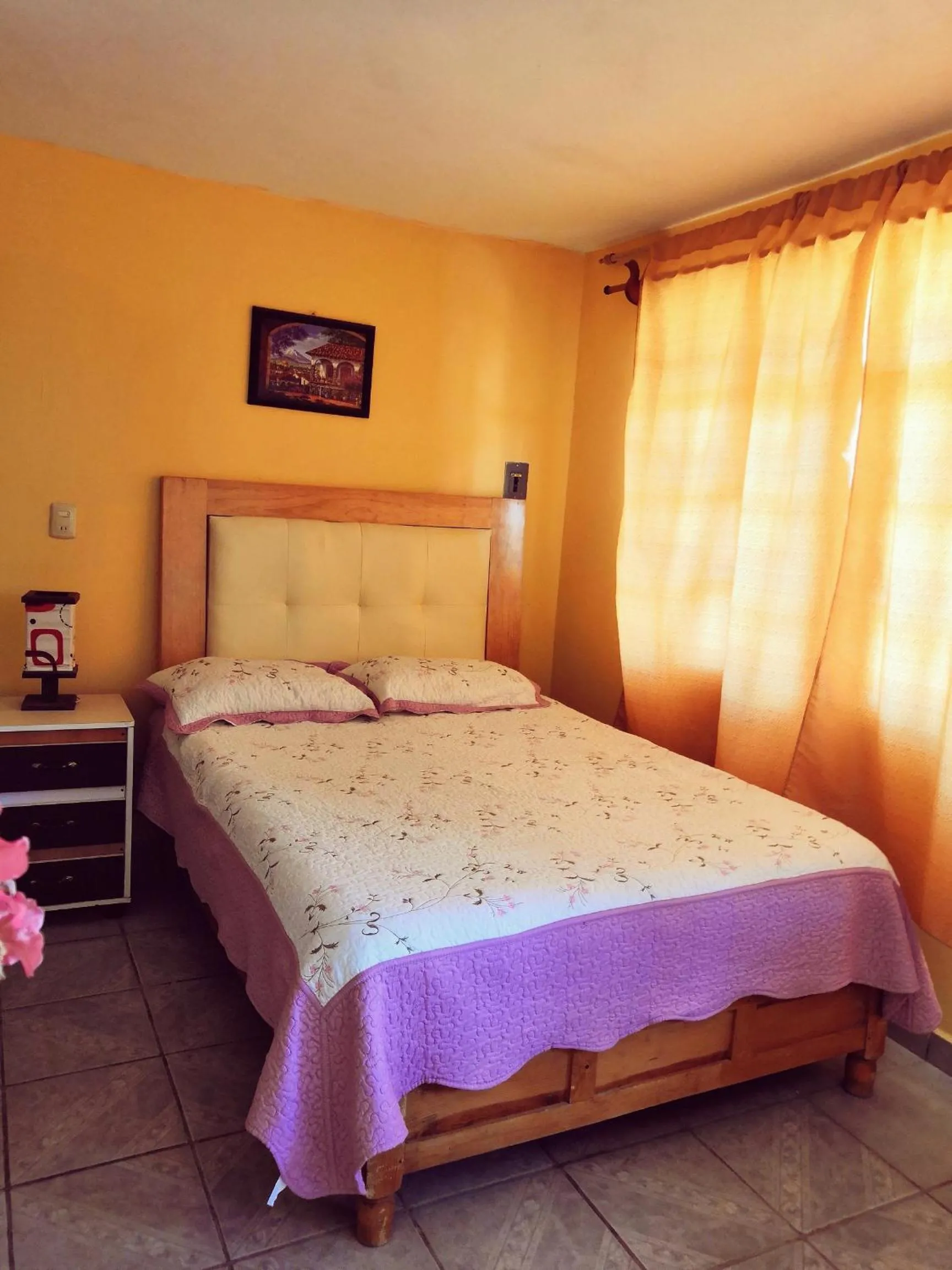 Bedroom, Bed in BONITO y AMPLIO DEPARTAMENTO con JARDÍN "EL PARAÍSO DE ZACATLÁN"
