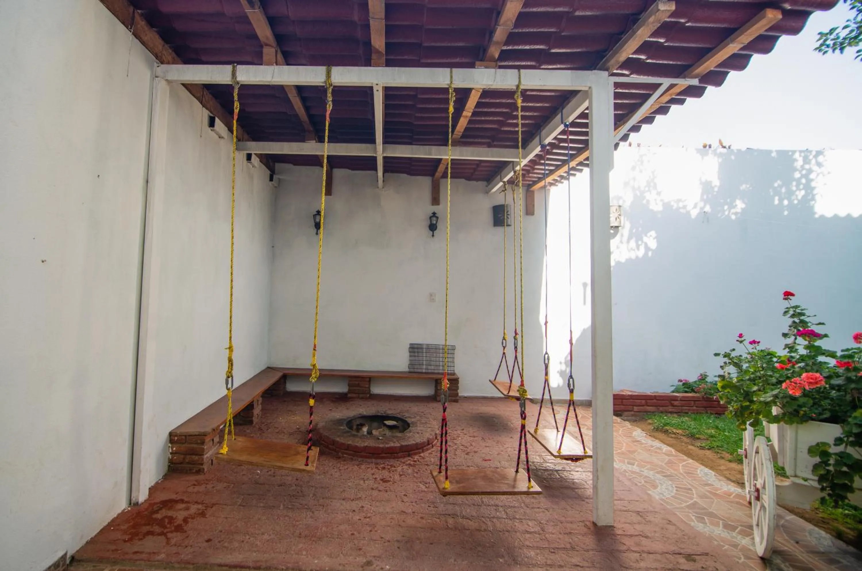 Patio in BONITO y AMPLIO DEPARTAMENTO con JARDÍN "EL PARAÍSO DE ZACATLÁN"