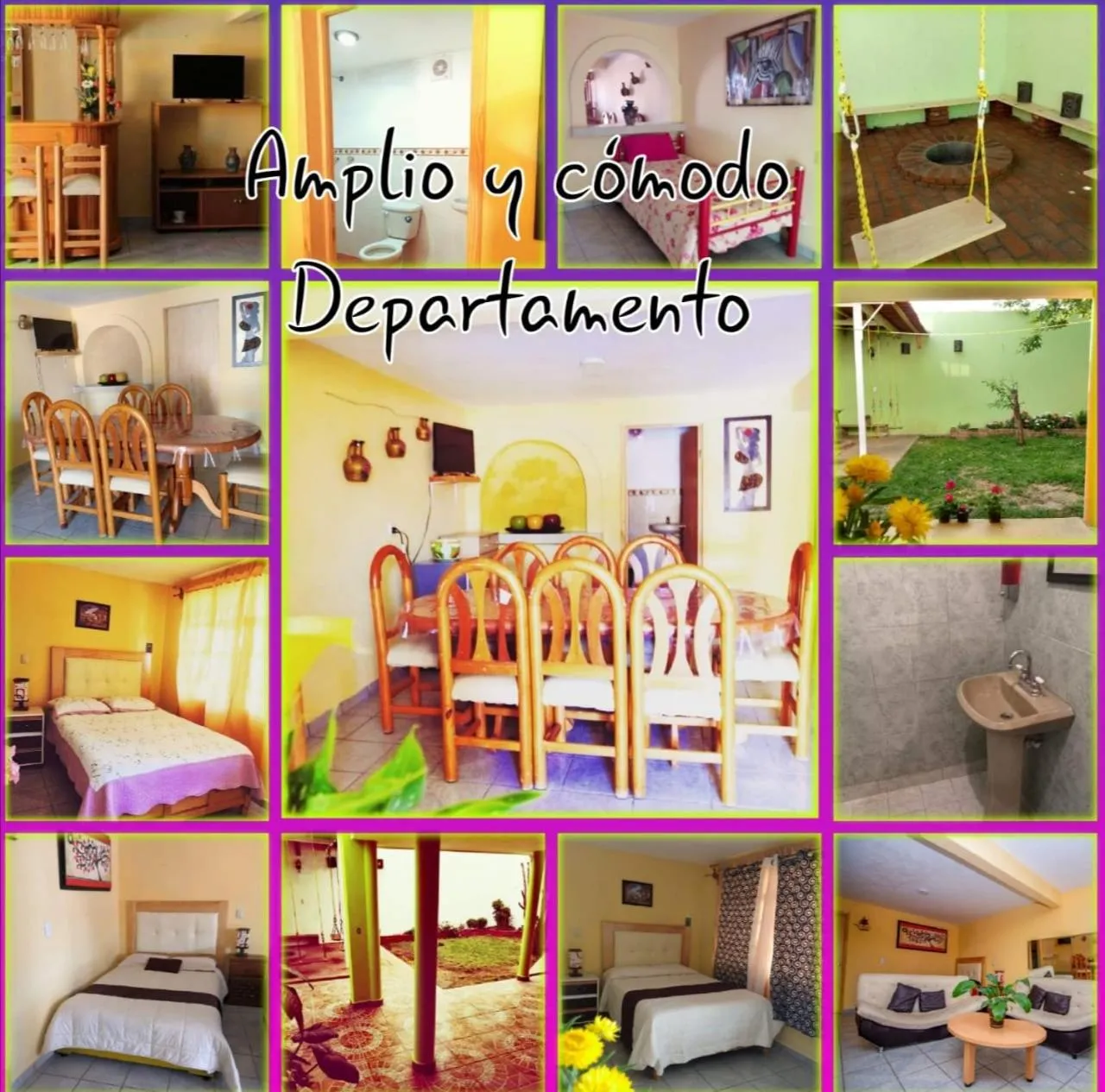 Property building in BONITO y AMPLIO DEPARTAMENTO con JARDÍN "EL PARAÍSO DE ZACATLÁN"