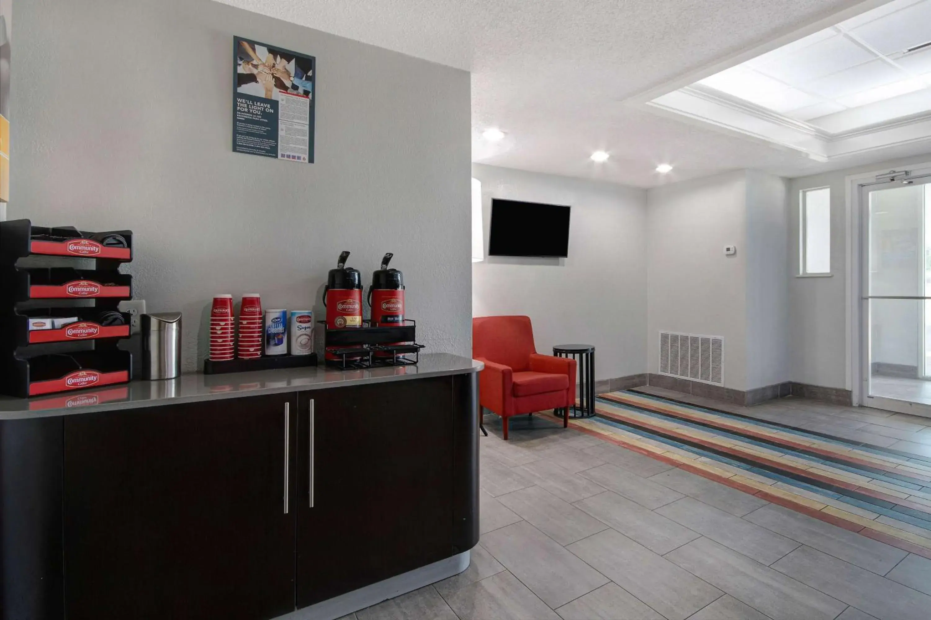 Lobby or reception in Motel 6-San Antonio, TX - South Lobby or reception in Motel 6-San Antonio, TX - South