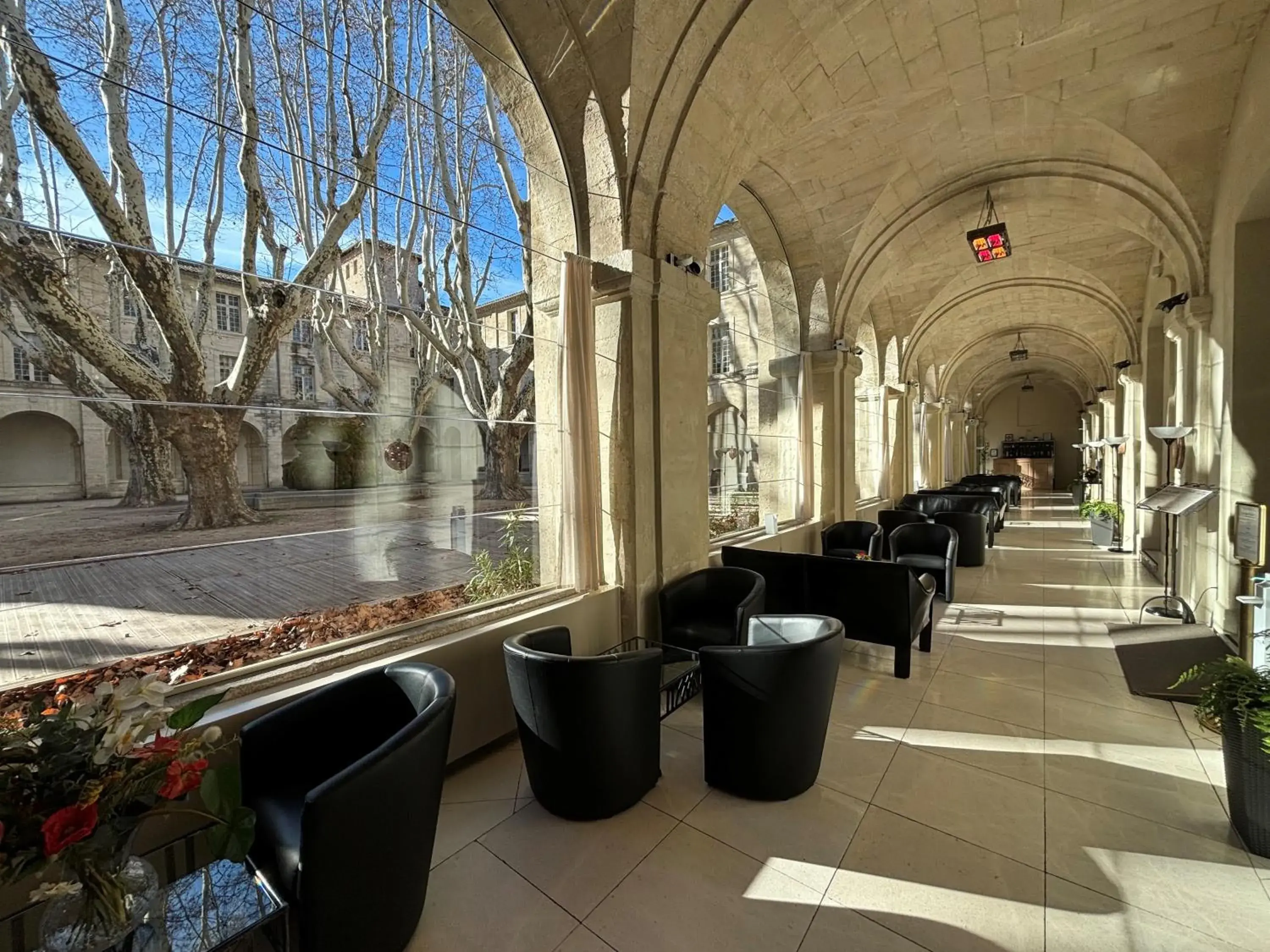 Property building in Hôtel Cloitre Saint Louis Avignon Property building in Hôtel Cloitre Saint Louis Avignon