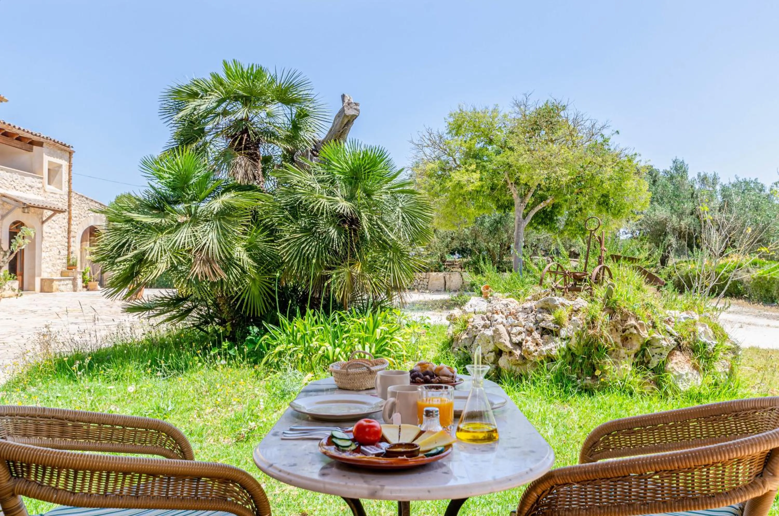 Dining area in Finca es Rafal, Agroturisme
