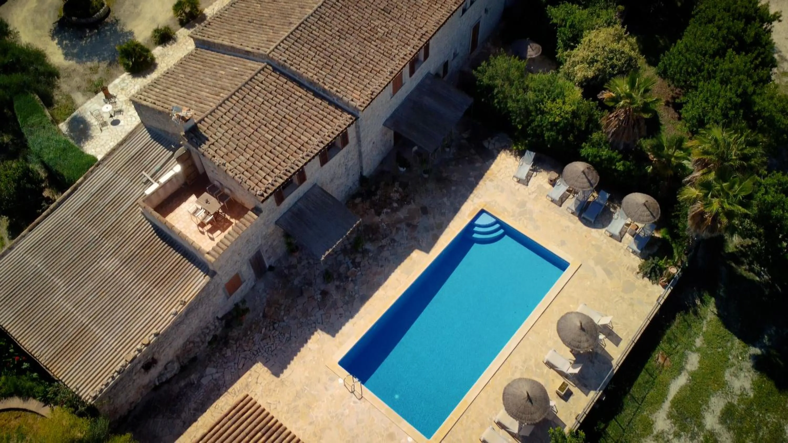 Swimming pool in Finca es Rafal, Agroturisme