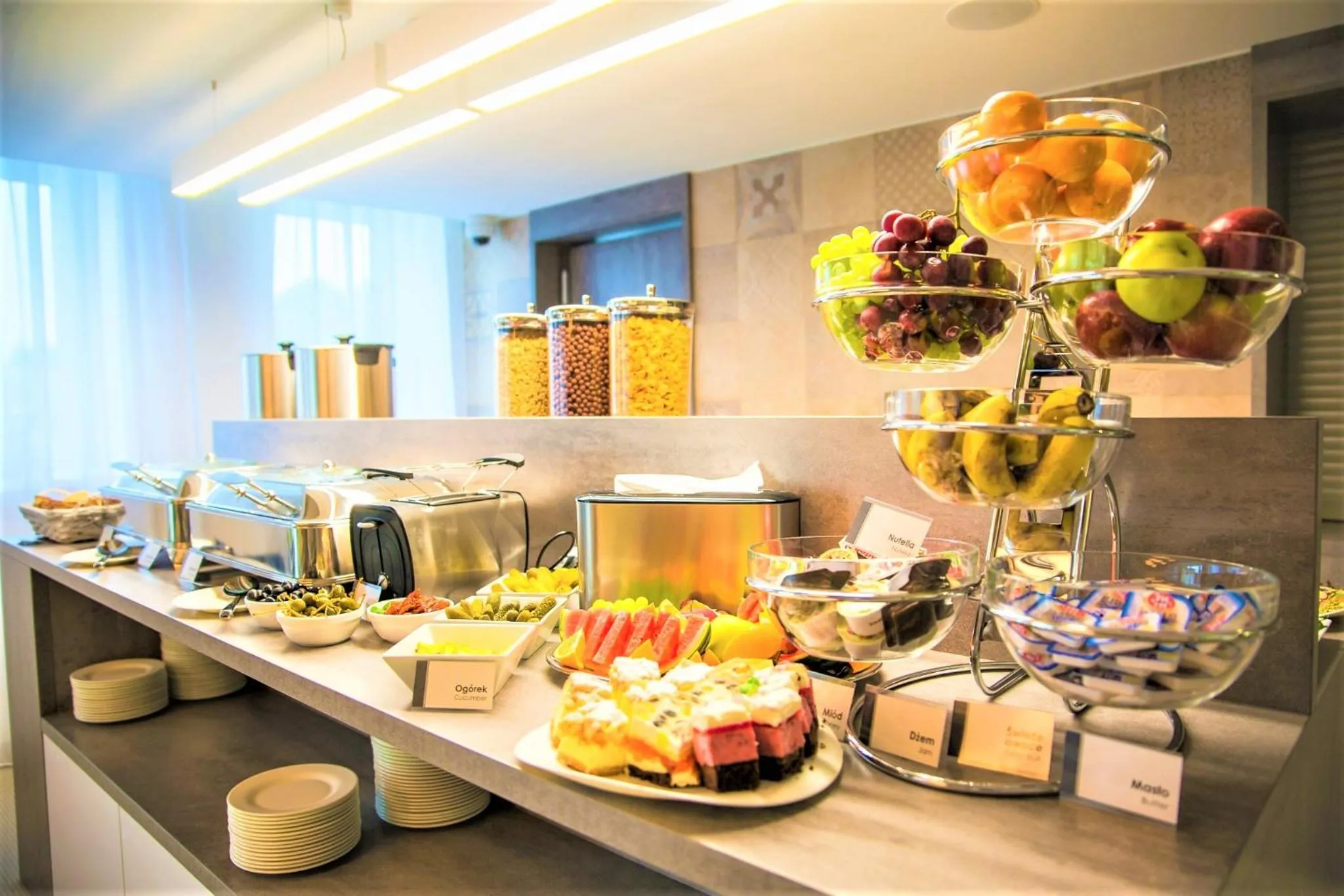 Food and drinks in Hotel Quattro