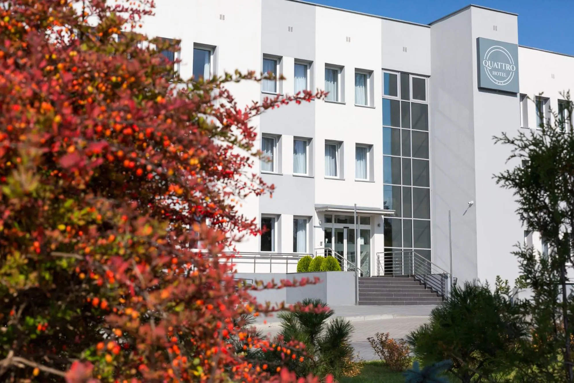 Property building in Hotel Quattro